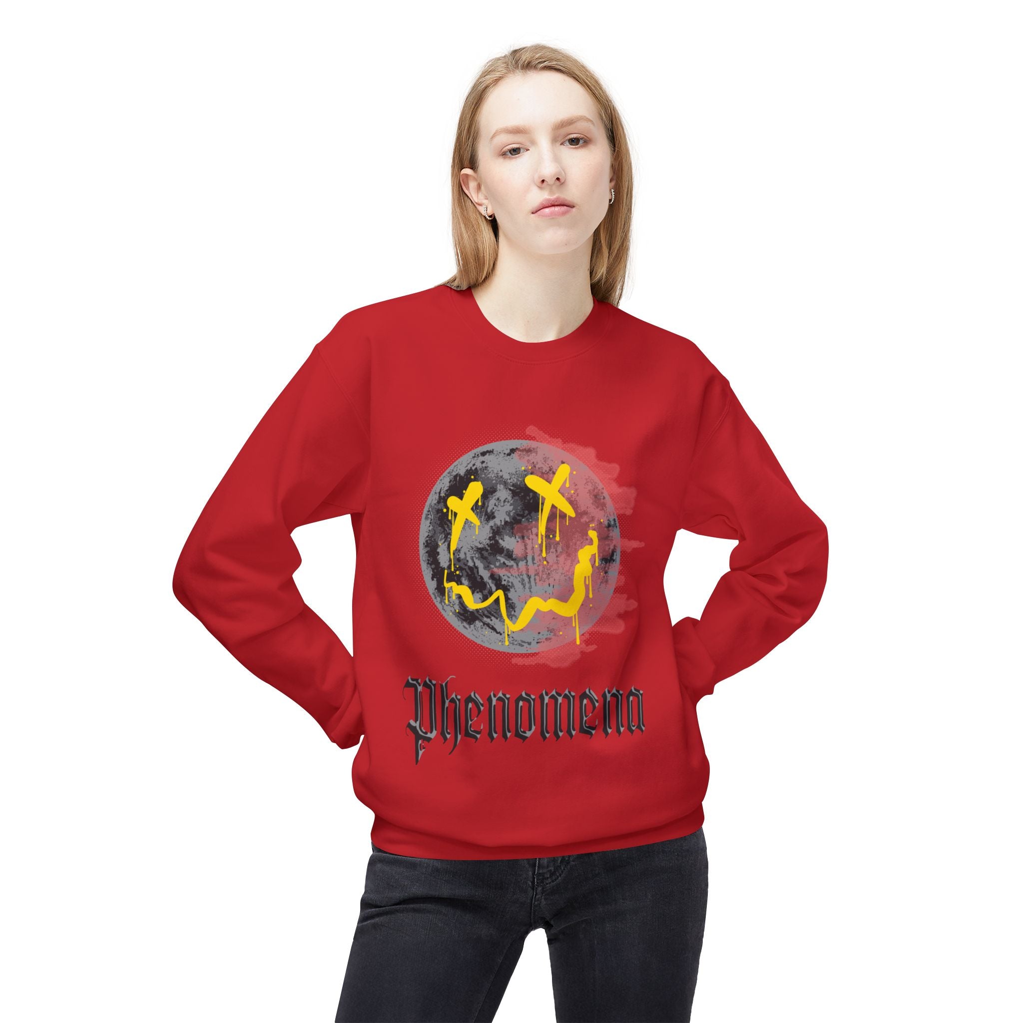 Cosmic Graffiti Sweatshirt - Moon Phenomena Crew