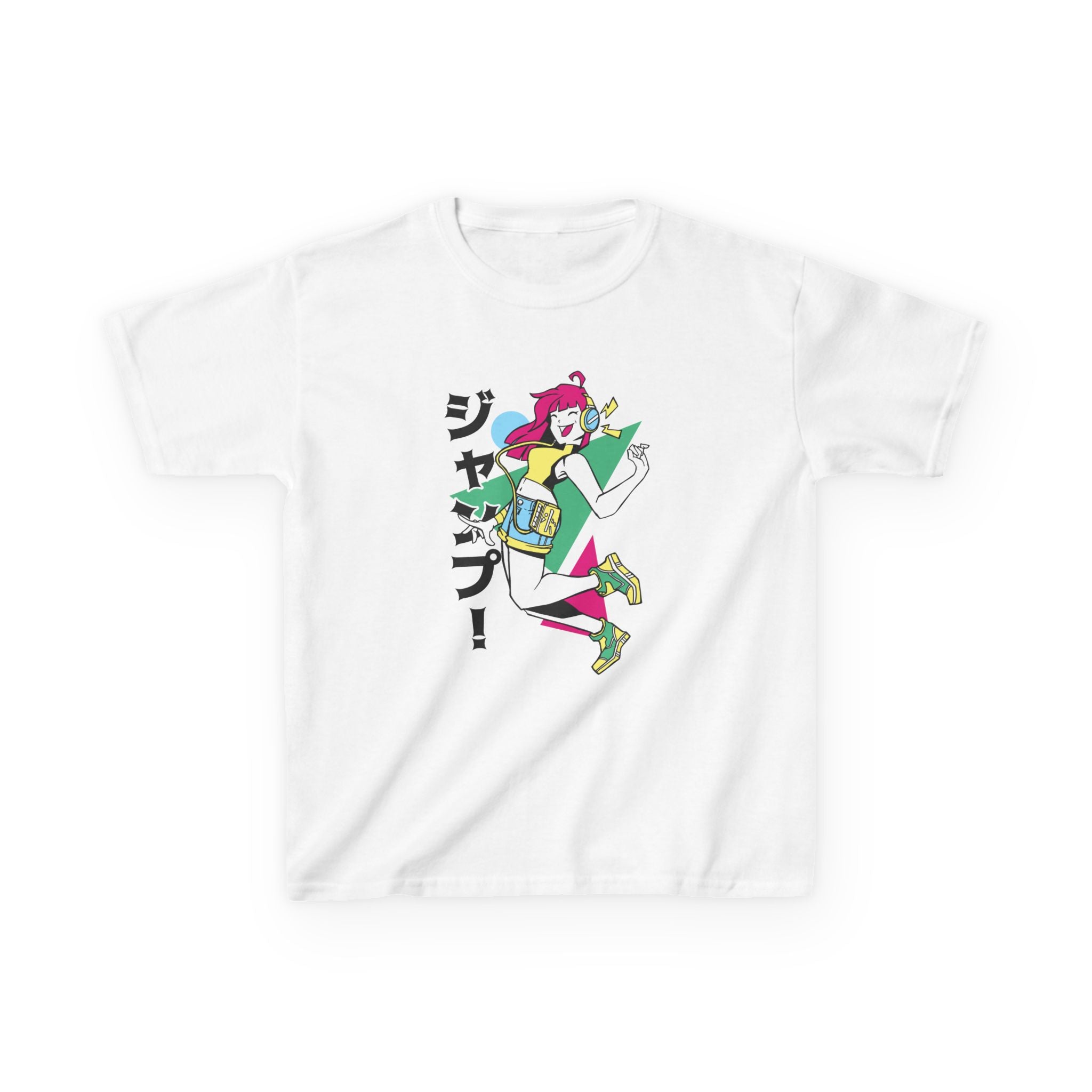 Retro Pop Kids Tee - Anime Girl Shirt