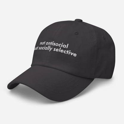 Funny Embroidered Dad Hat - Sarcastic Adjustable Cap for Gag Gifts