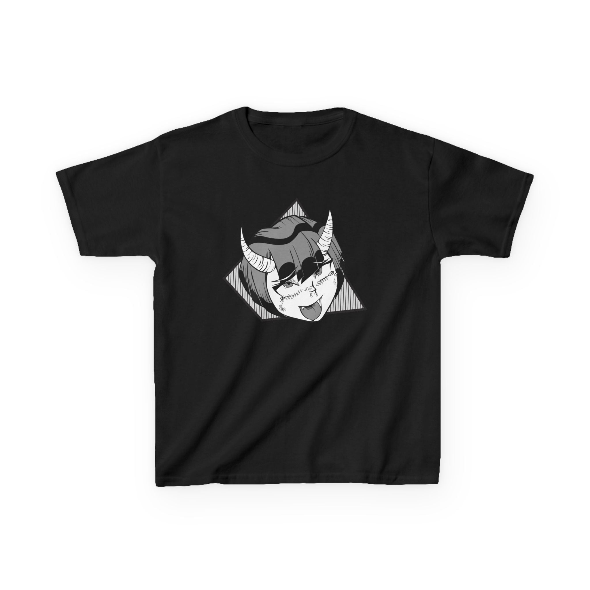 Black T-Shirt with Beachy Vibes