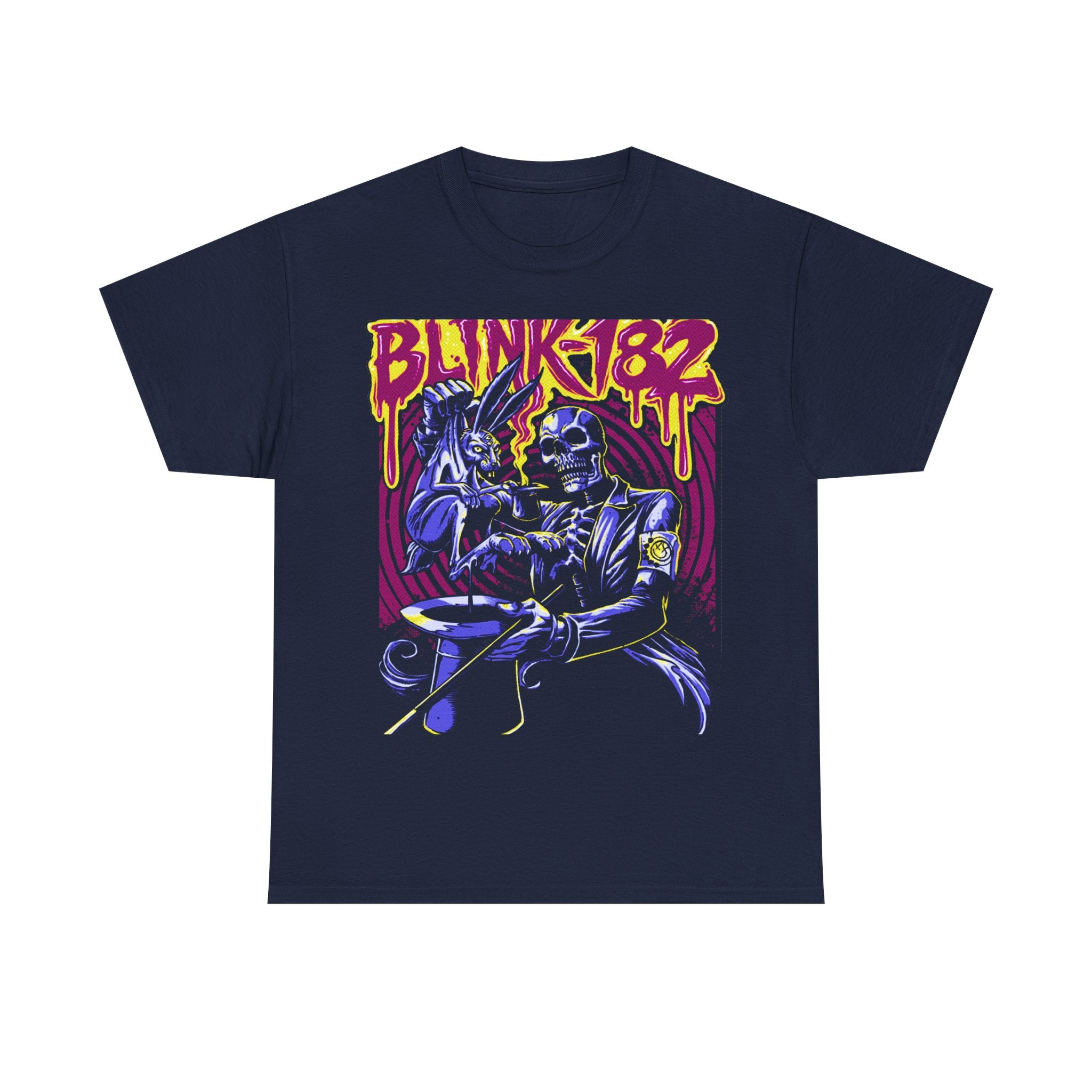Surreal Skeleton Shirt - Blink 182 Tee