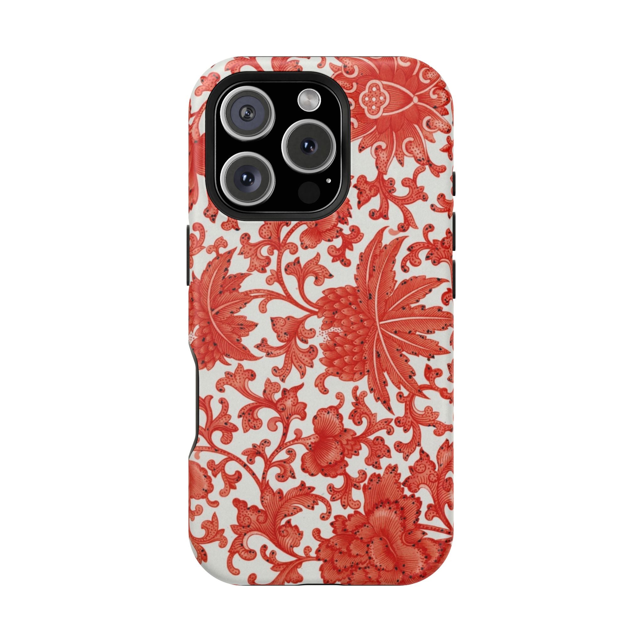 Traditional Magnetic Case - iPhone 16 Floral