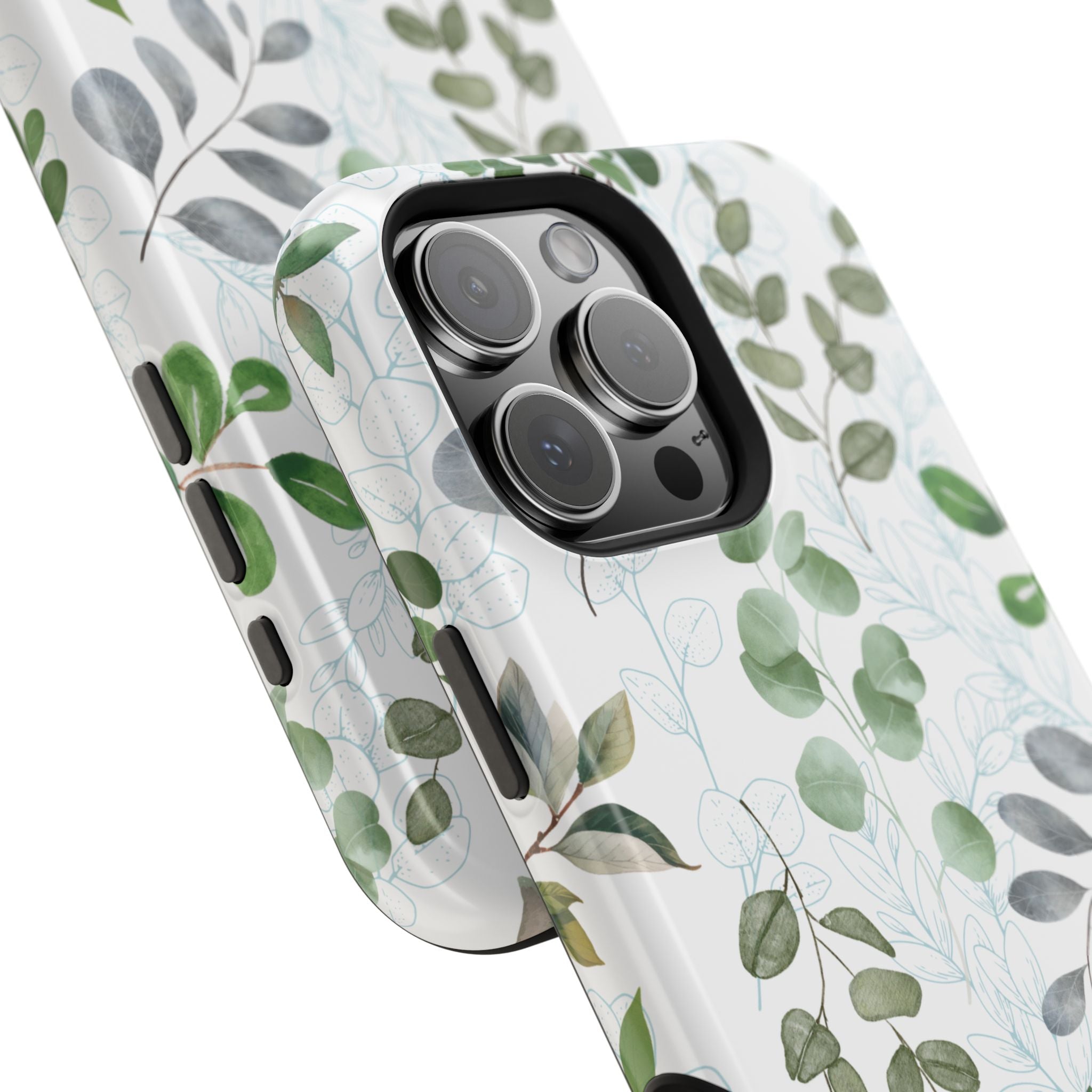 Botanical iPhone 16 Case - Watercolor Plant Magnet Case