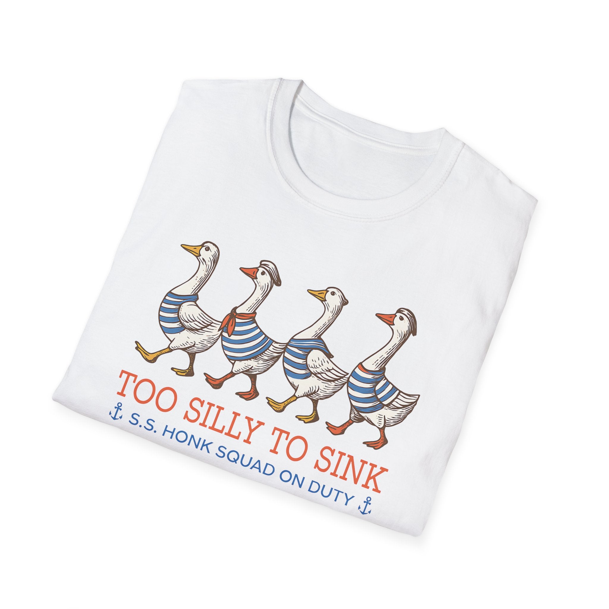 Nautical Duck Tee - Silly Cartoon Shirt