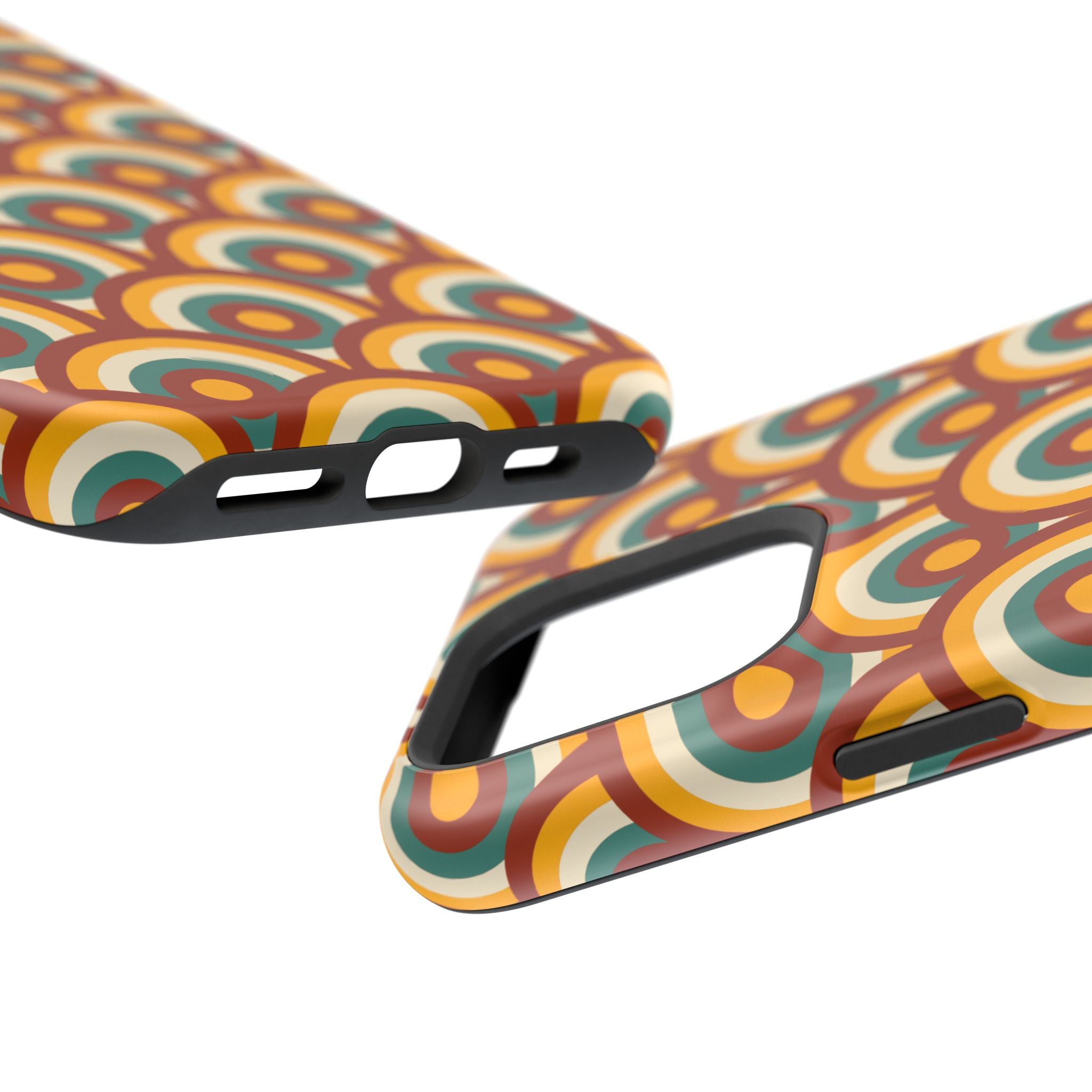 Retro iPhone Case - Geometric Phone Cover