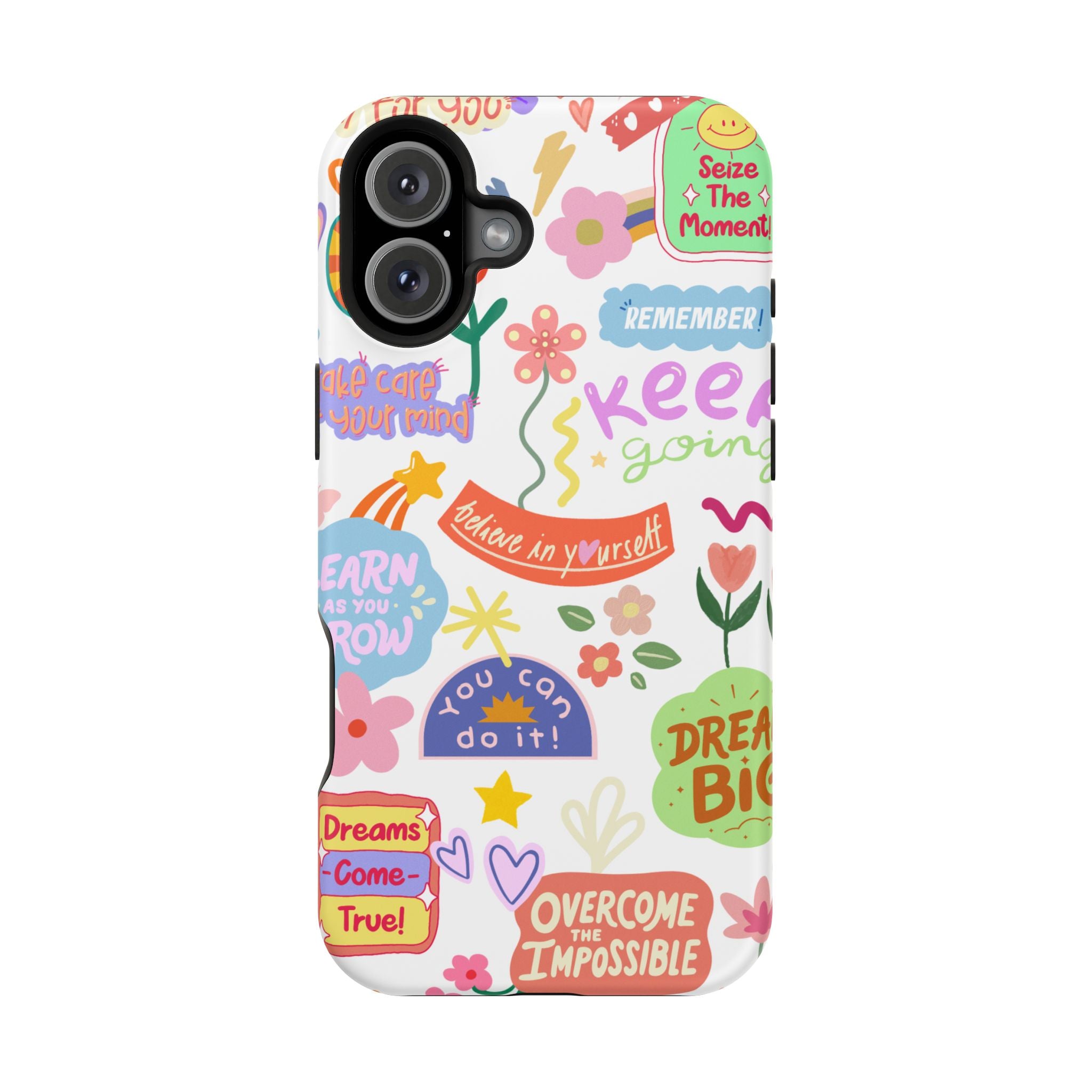 Motivational iPhone Case - Tough Collage Cover