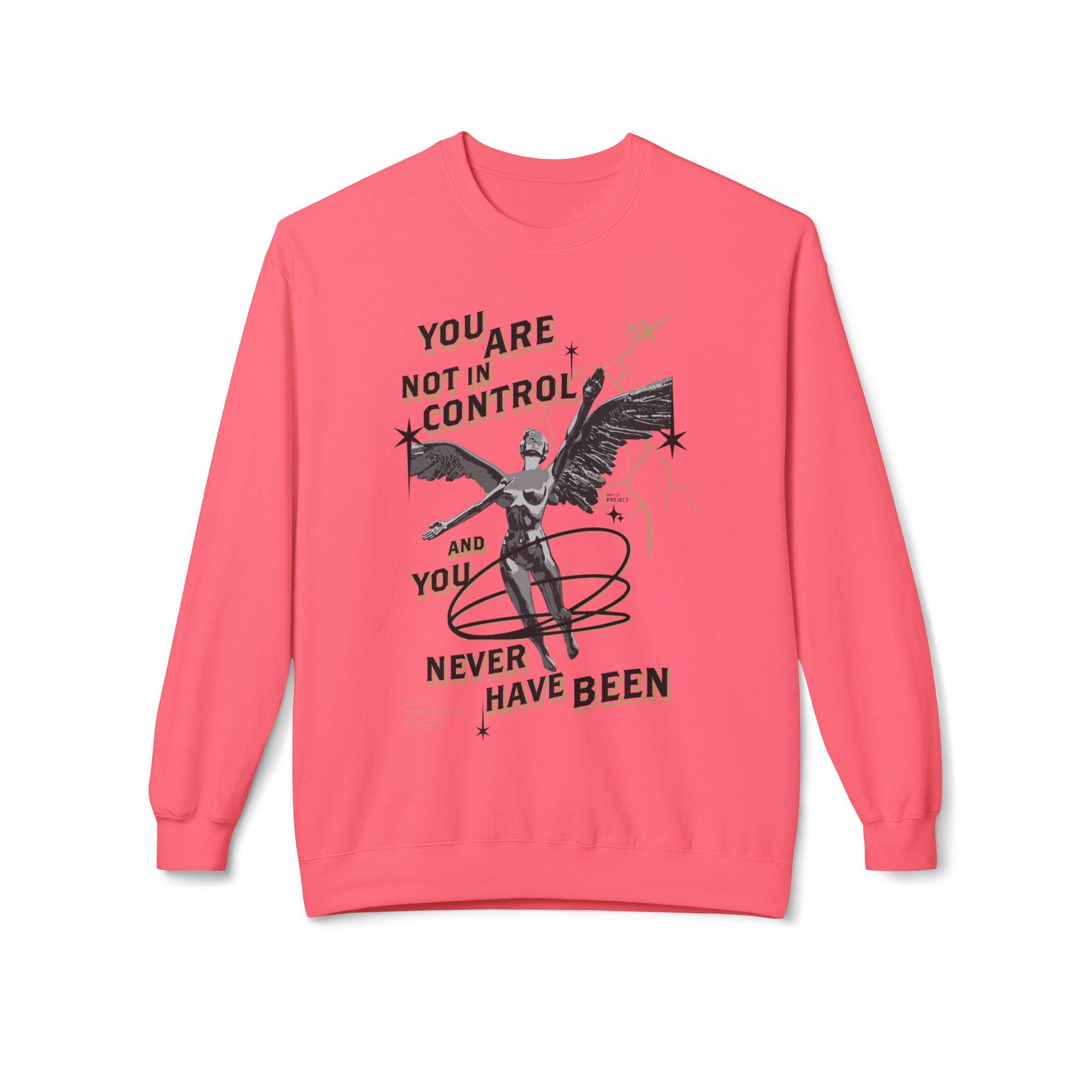 Football Sweatshirt - Grunge Crewneck