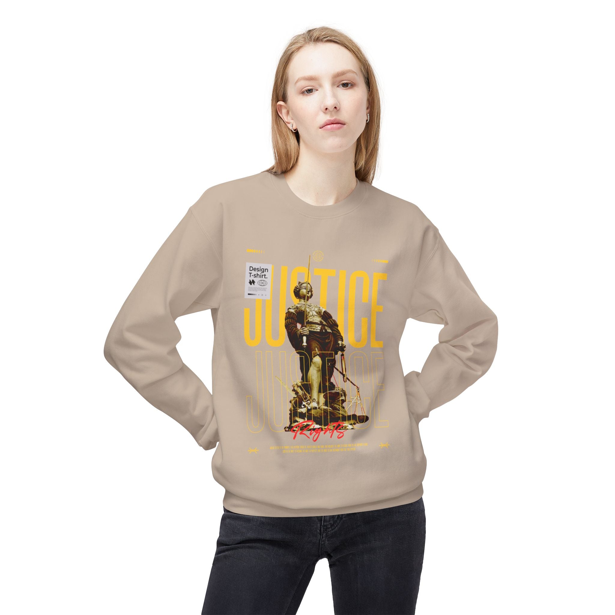 Justice Crewneck - Graphic Sweatshirt
