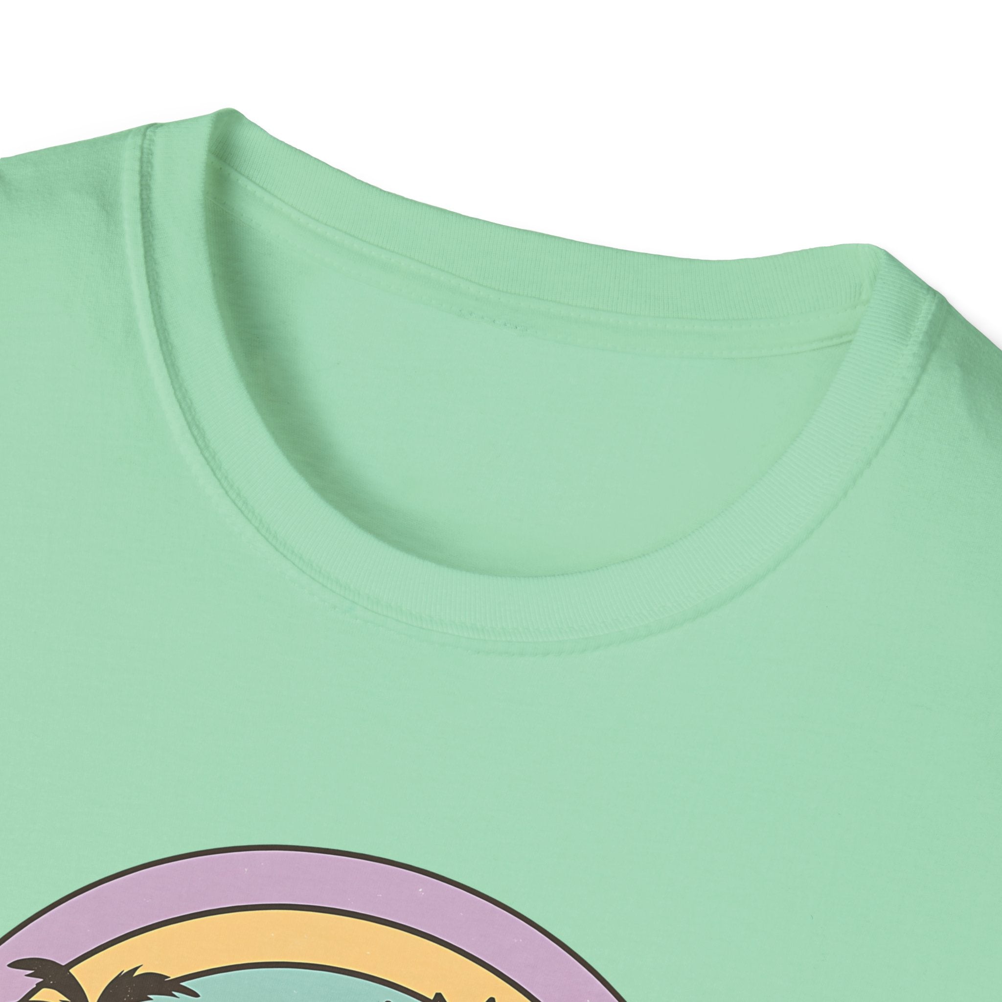 Sunkissed Retro Tee - Tropical Sun Shirt