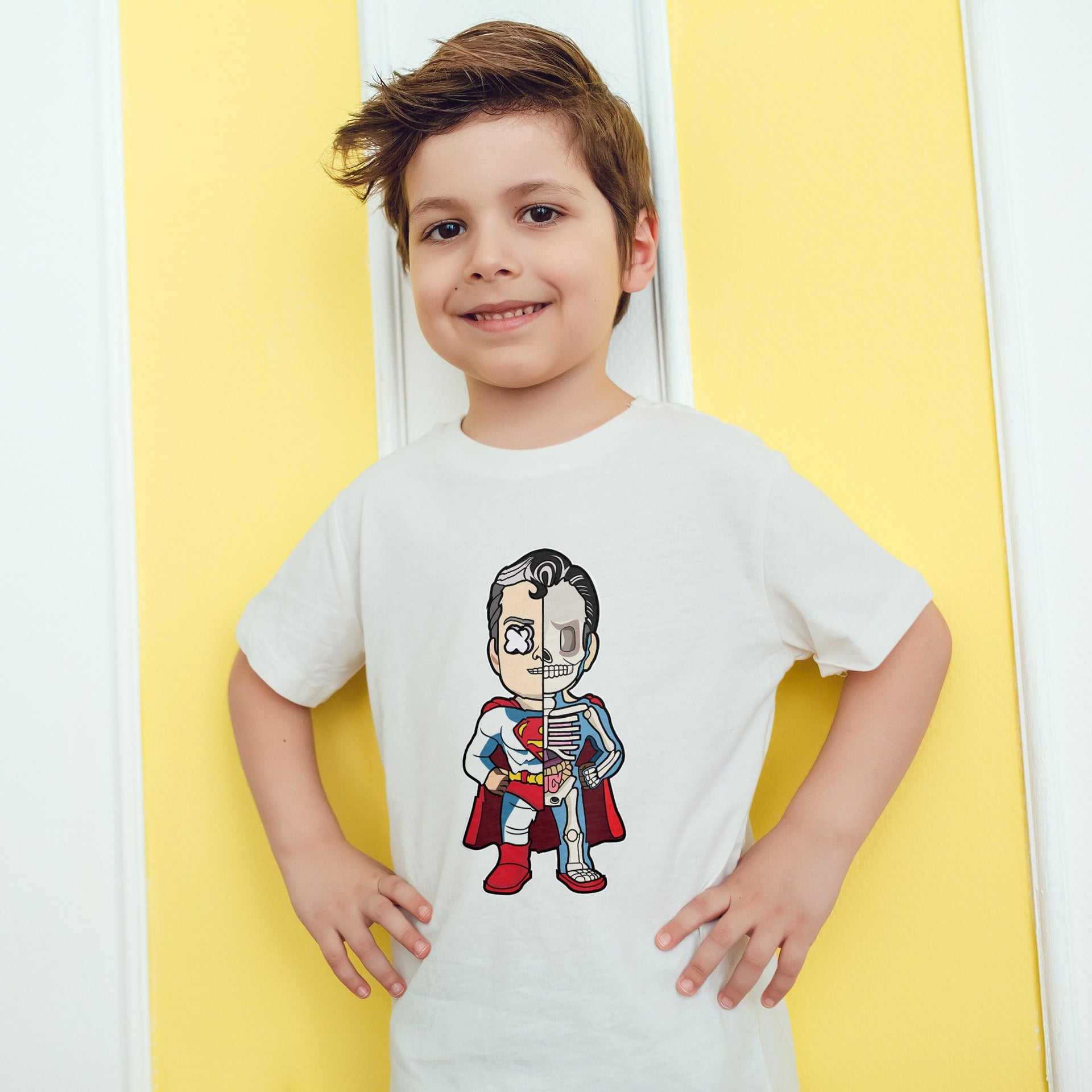 Superhero Anatomy – Kids & Toddlers T-Shirt