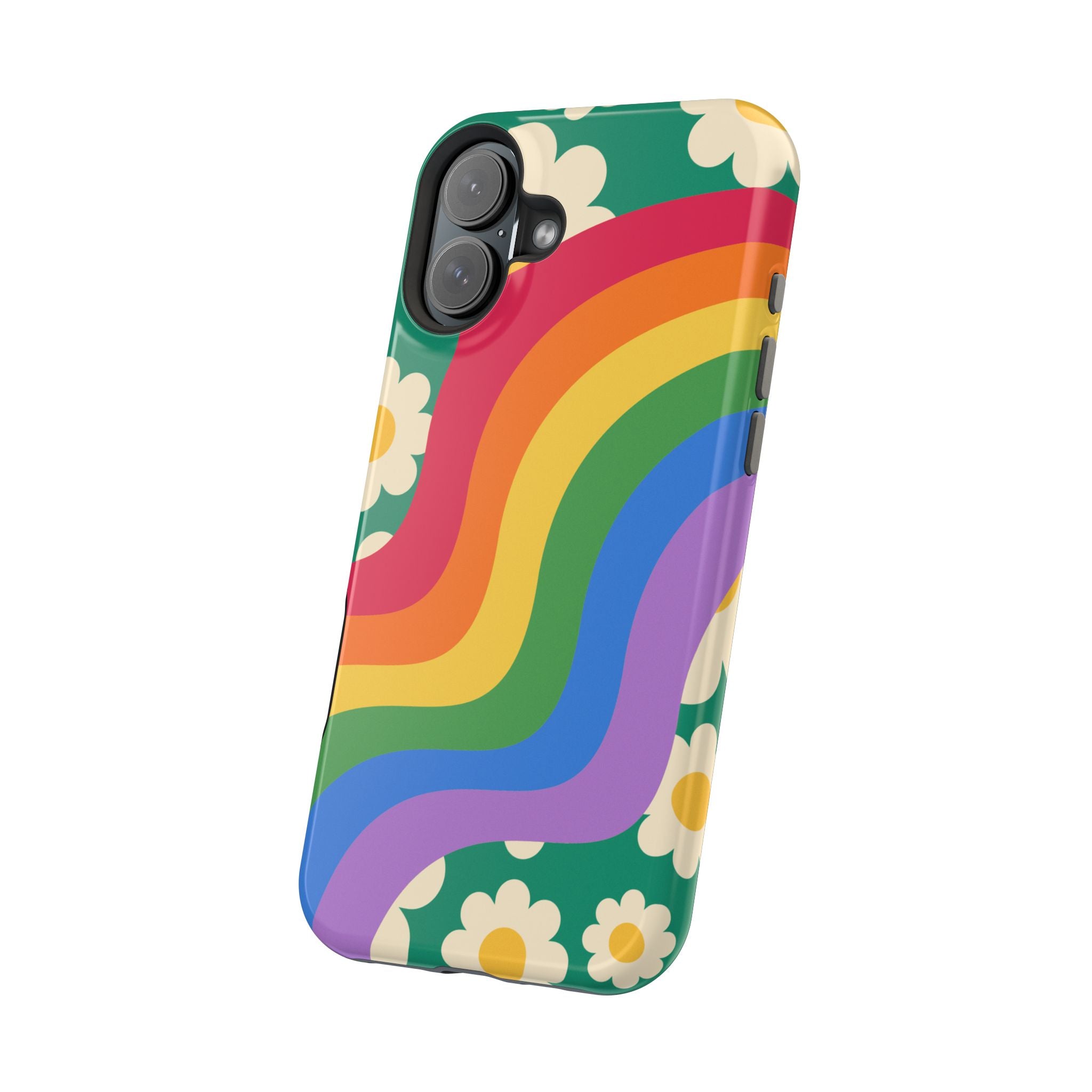 Vintage iPhone Tough Case - Retro Magnetic Cover