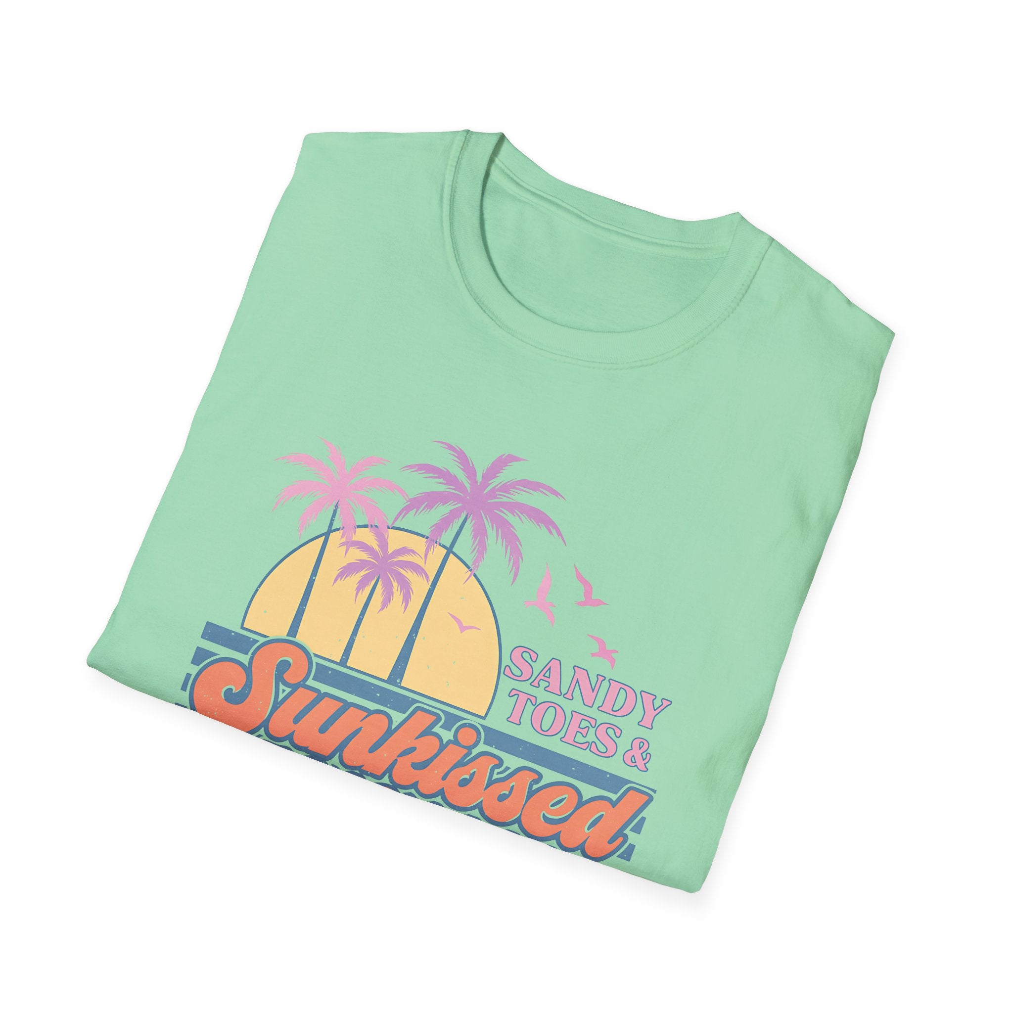Tropical Womens Tee - Sandy Toes Shirt
