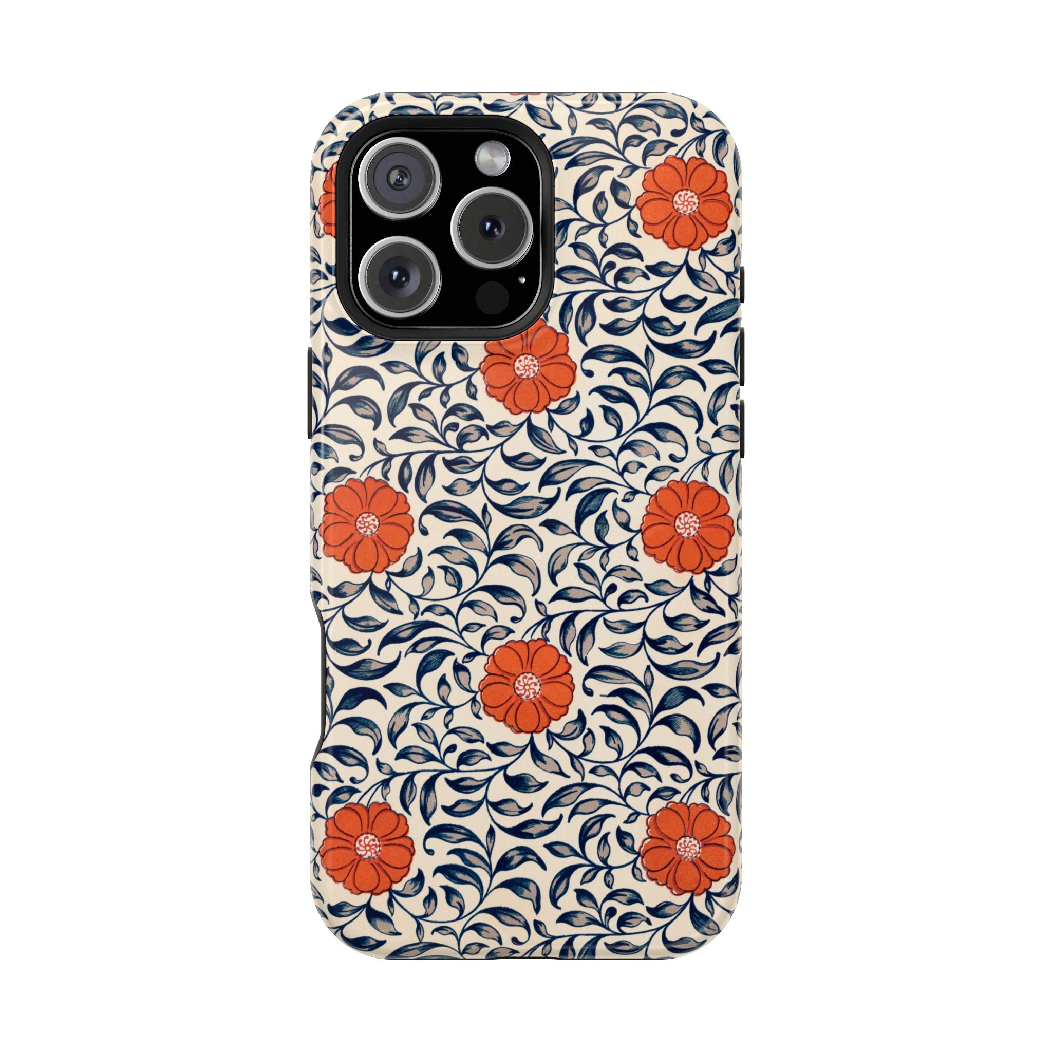 Floral Magnetic Case - iPhone 16 Cover