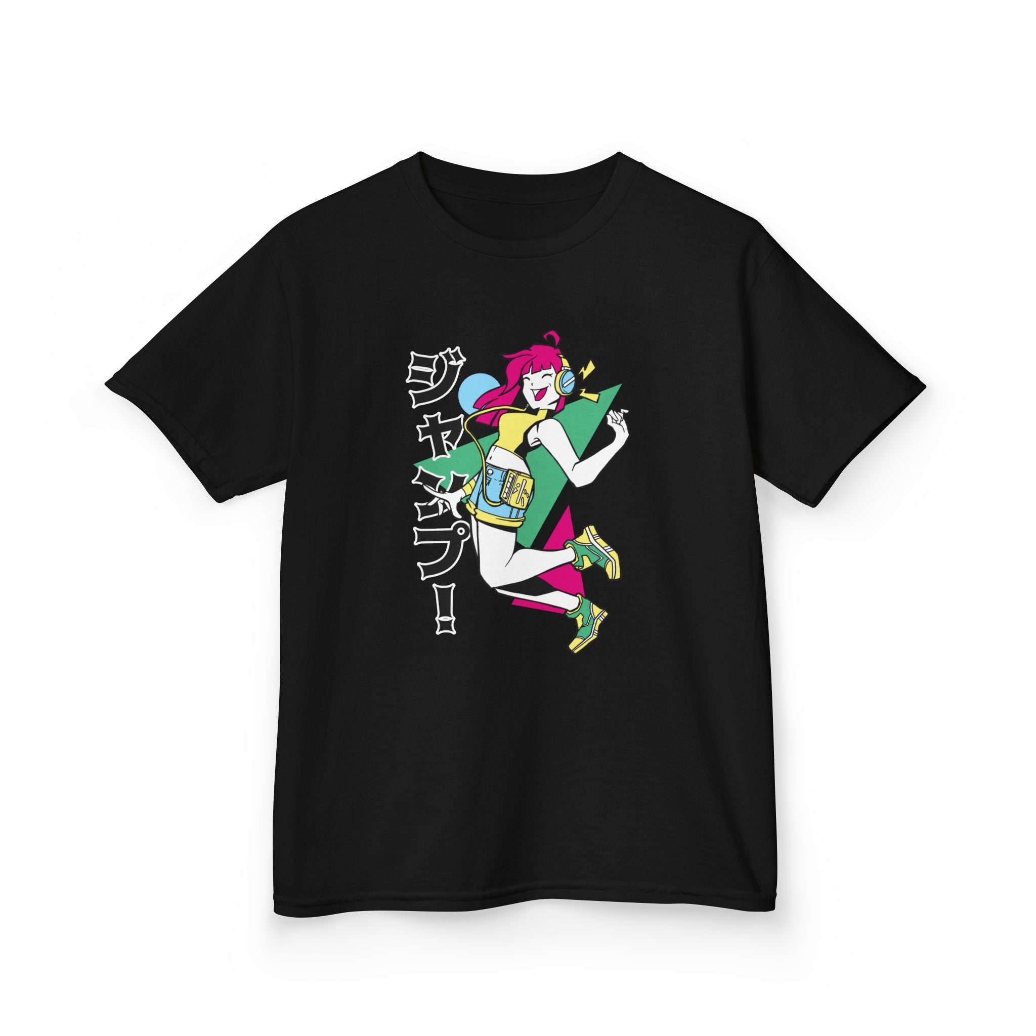 Retro Pop Kids Tee - Anime Girl Shirt