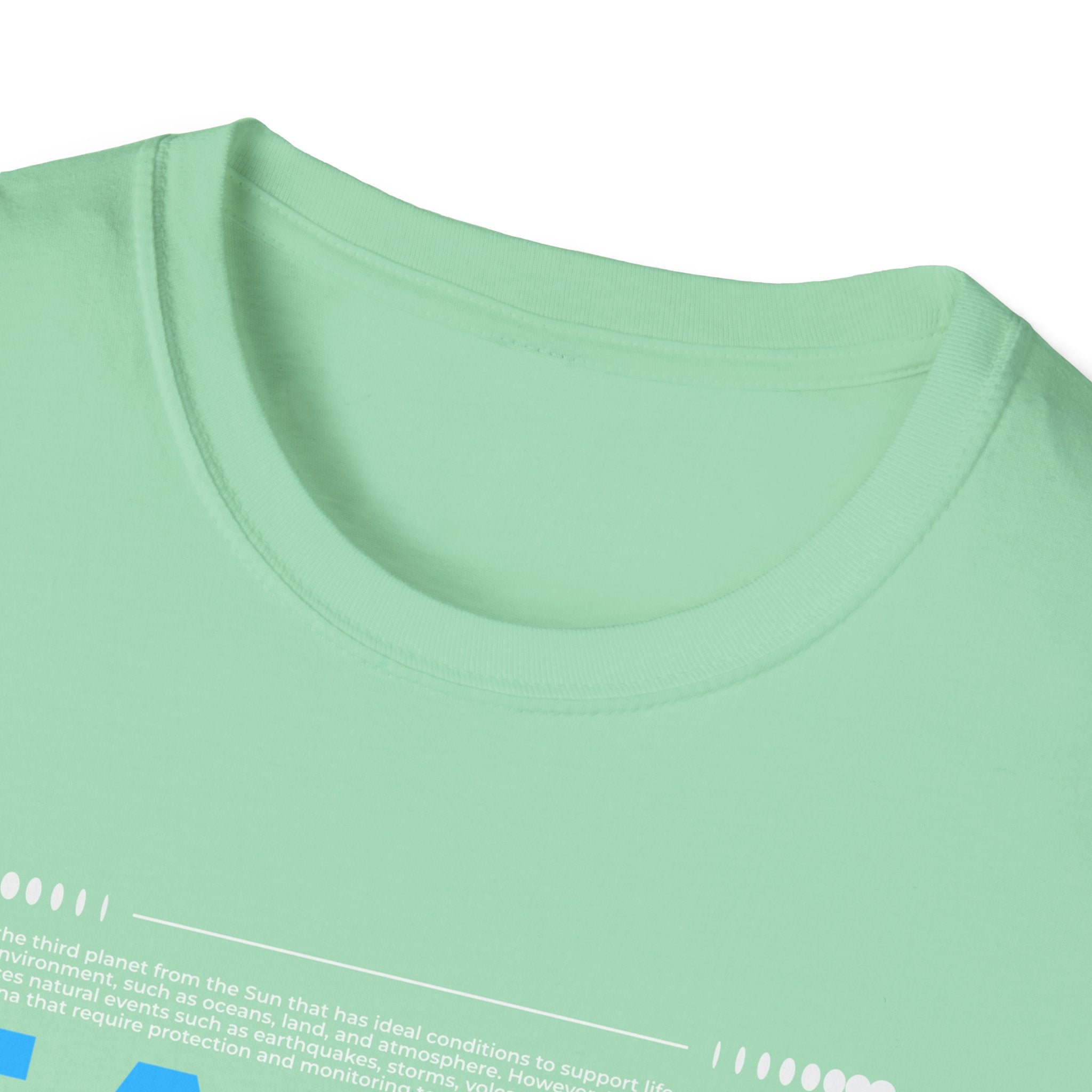 Cosmic Womens Tee - Earth Graphic Shirt