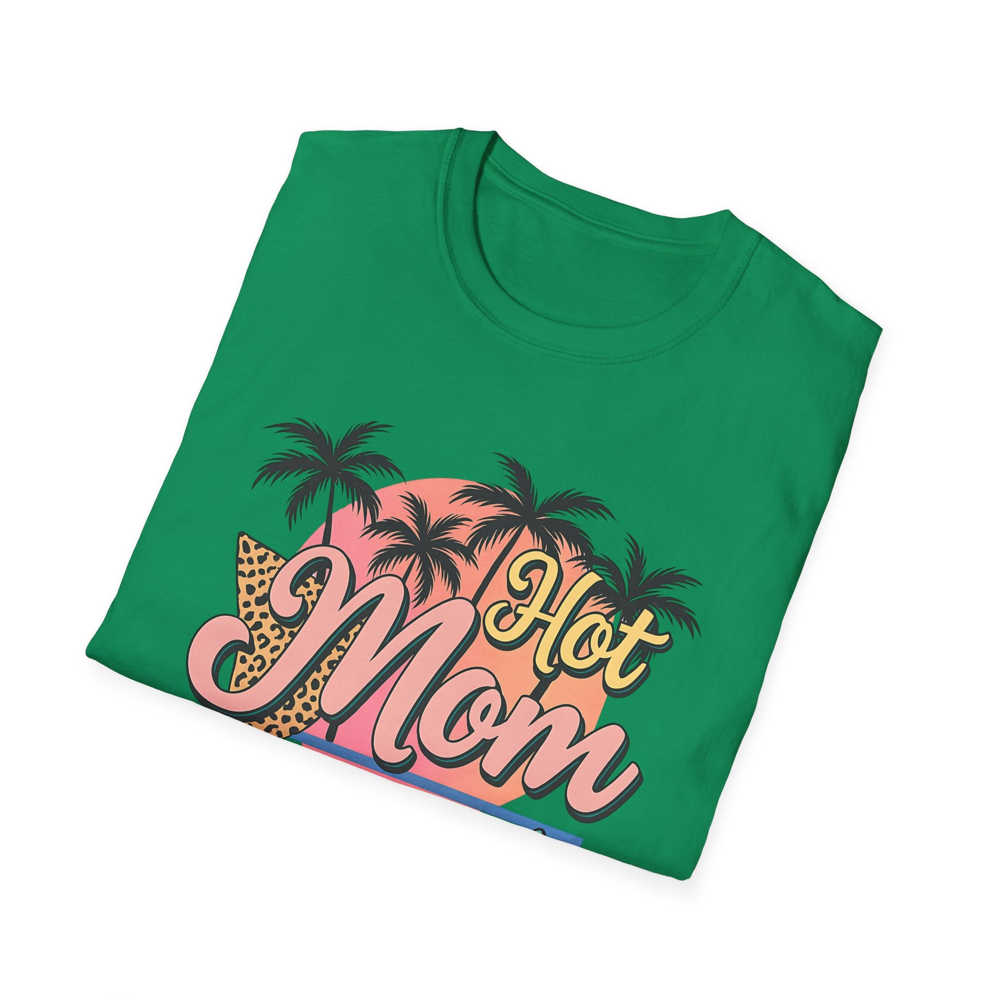 Tropical Retro T-Shirt - Hot Mom Summer Tee