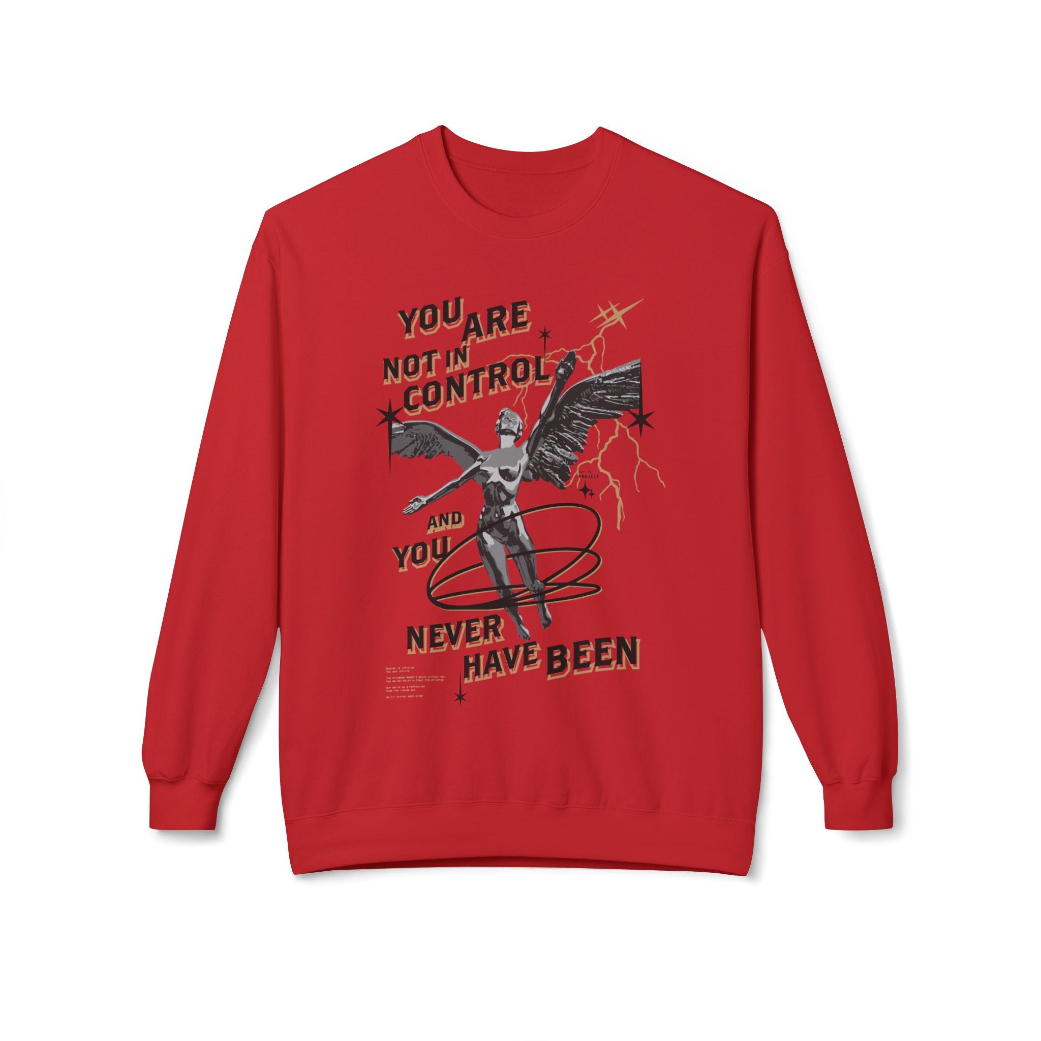 Football Sweatshirt - Grunge Crewneck