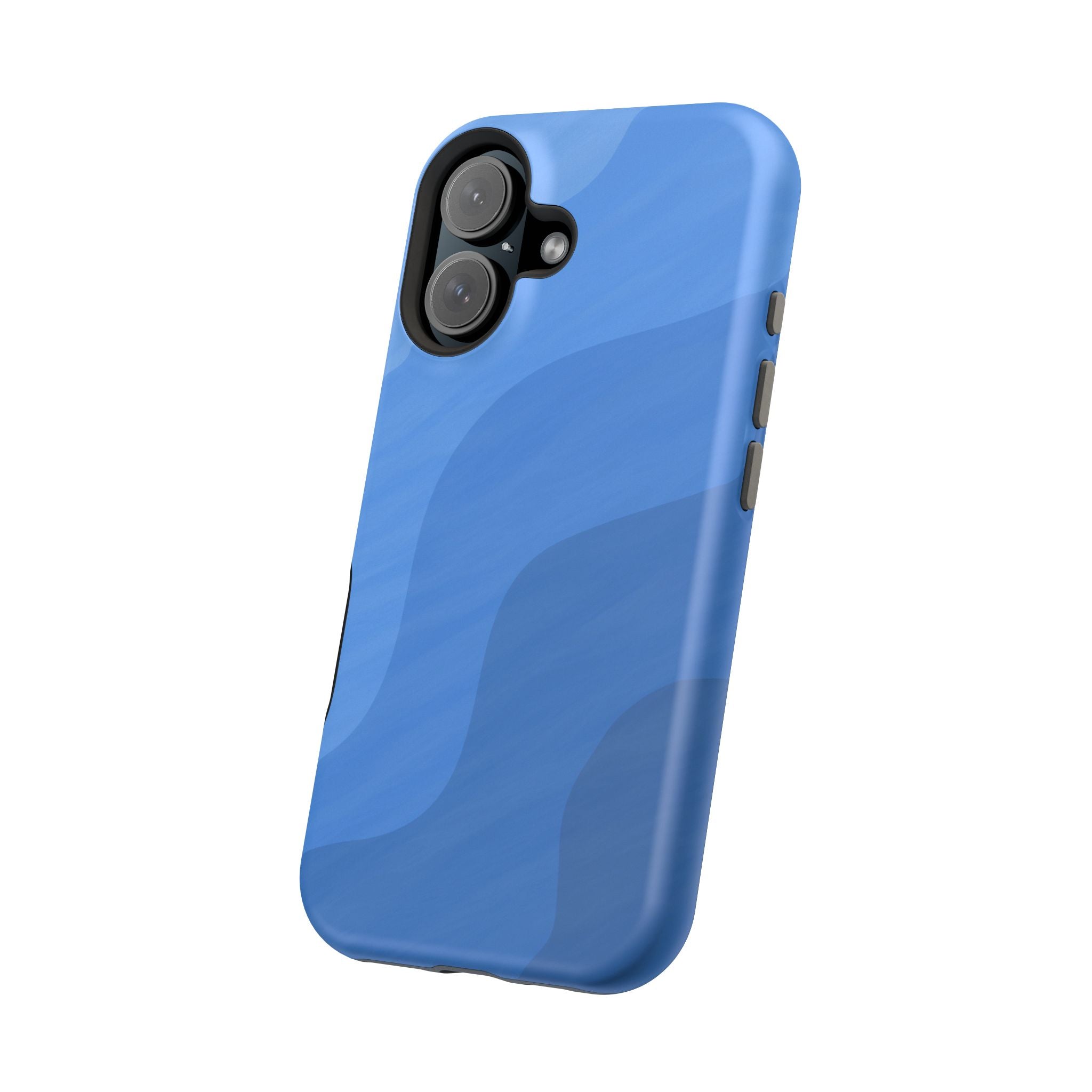 Oceanic iPhone Case - Blue Wave Art