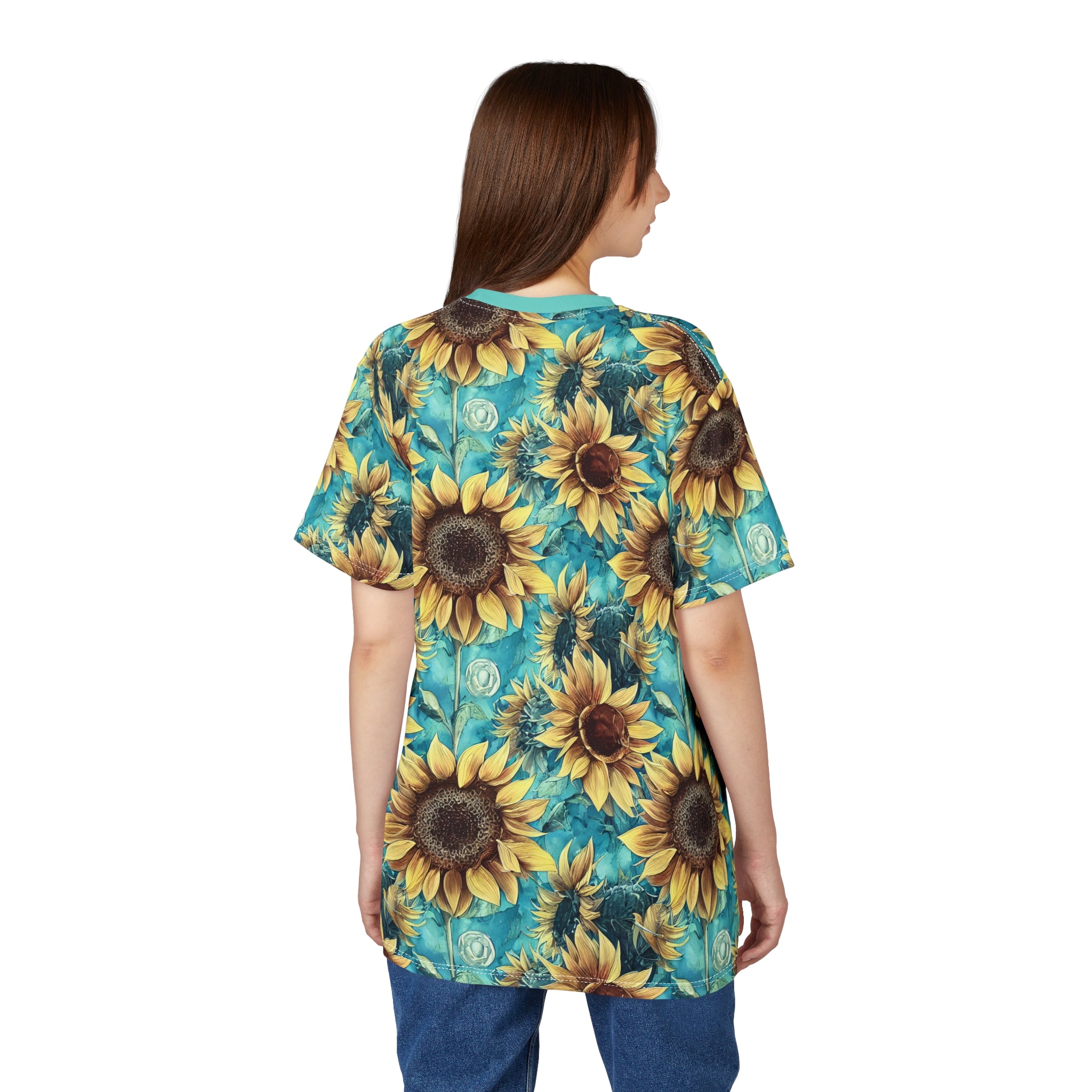 Sunflower Tee - Unisex Cut & Sew T-Shirt