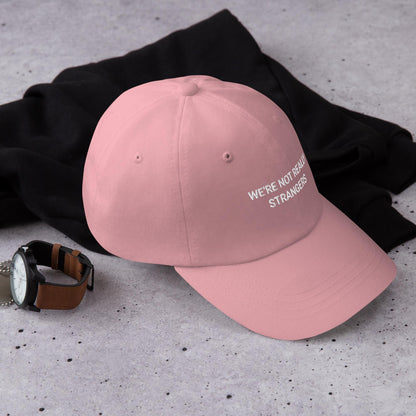Embroidered Funny Cap - Adjustable Minimalist Statement Hat