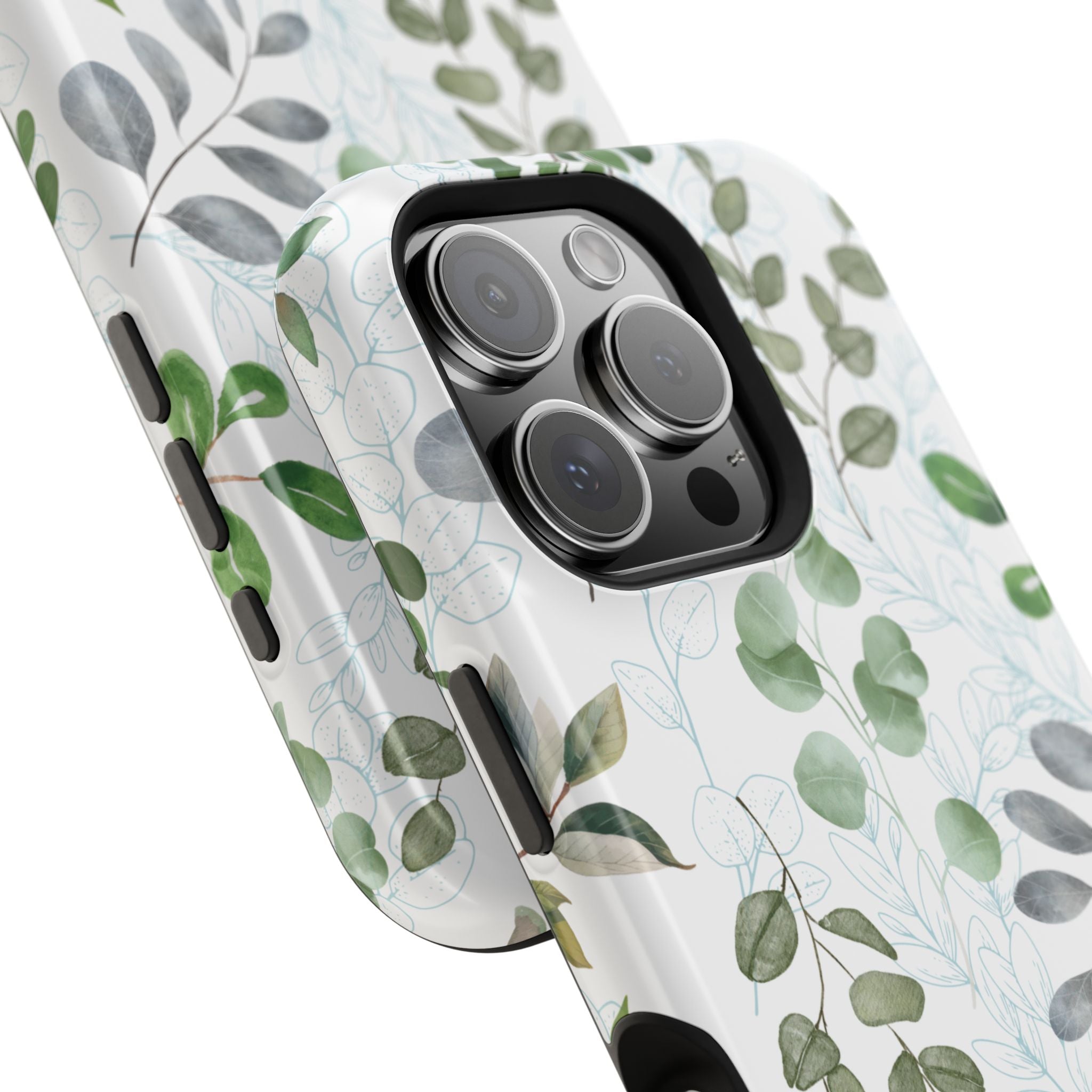 Botanical iPhone 16 Case - Watercolor Plant Magnet Case