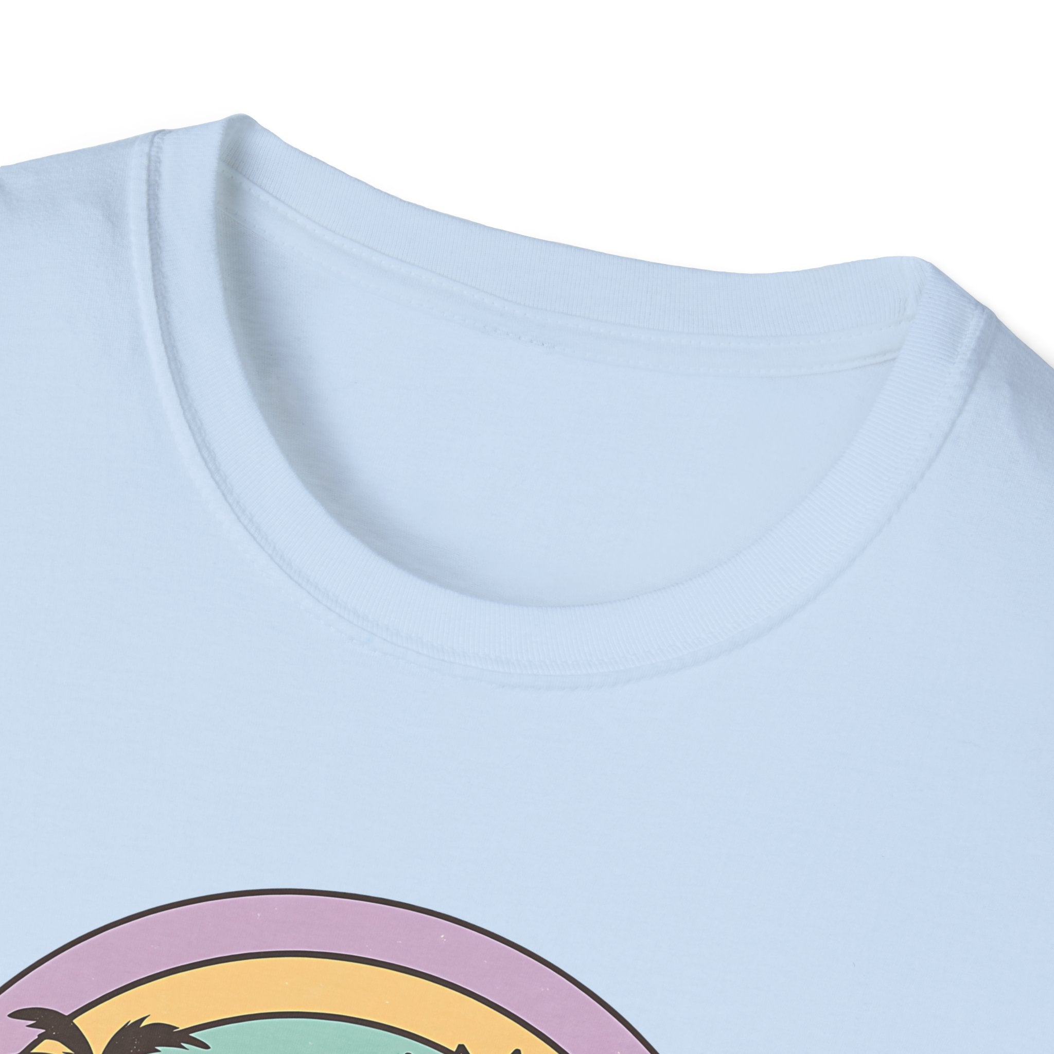 Sunkissed Retro Tee - Tropical Sun Shirt