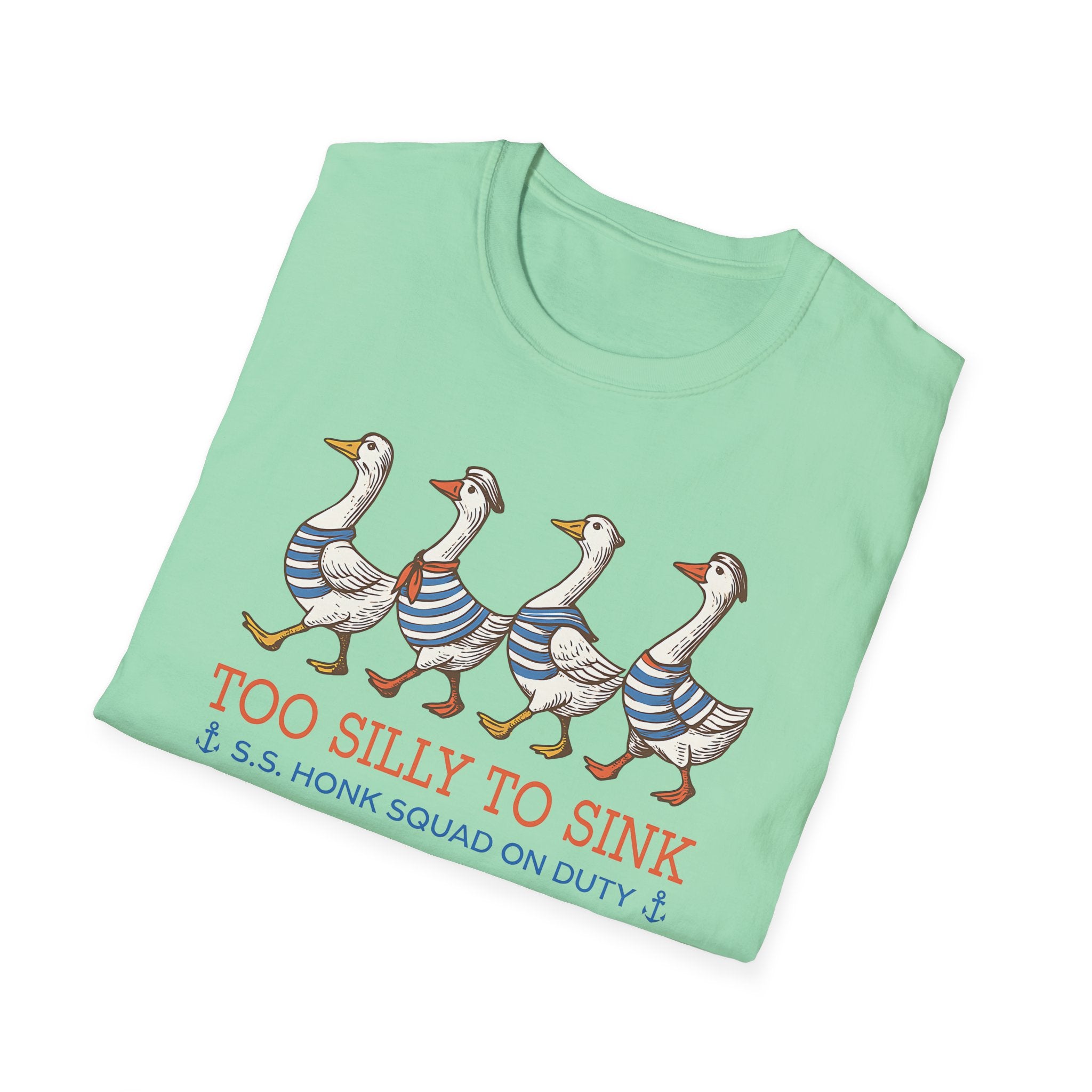 Nautical Duck Tee - Silly Cartoon Shirt