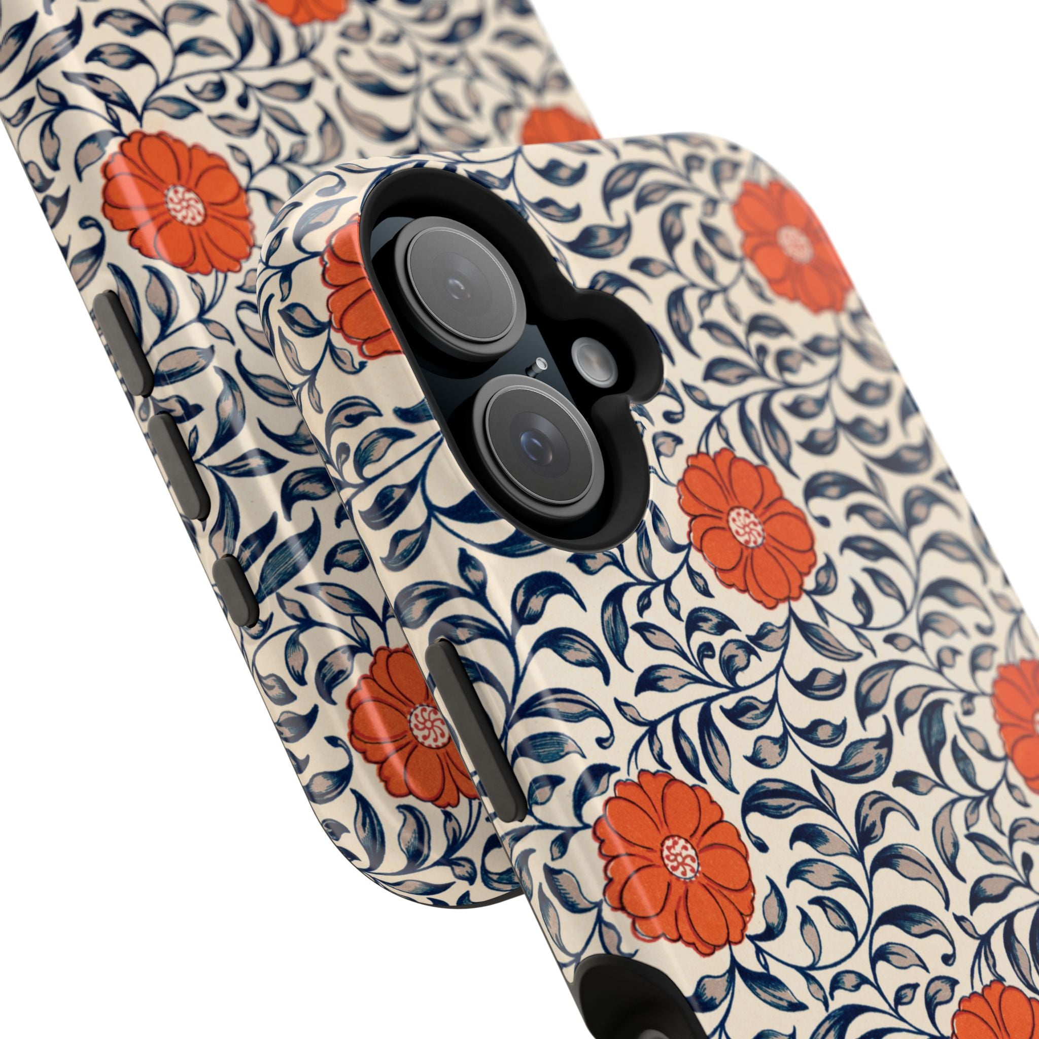 Floral Magnetic Case - iPhone 16 Cover