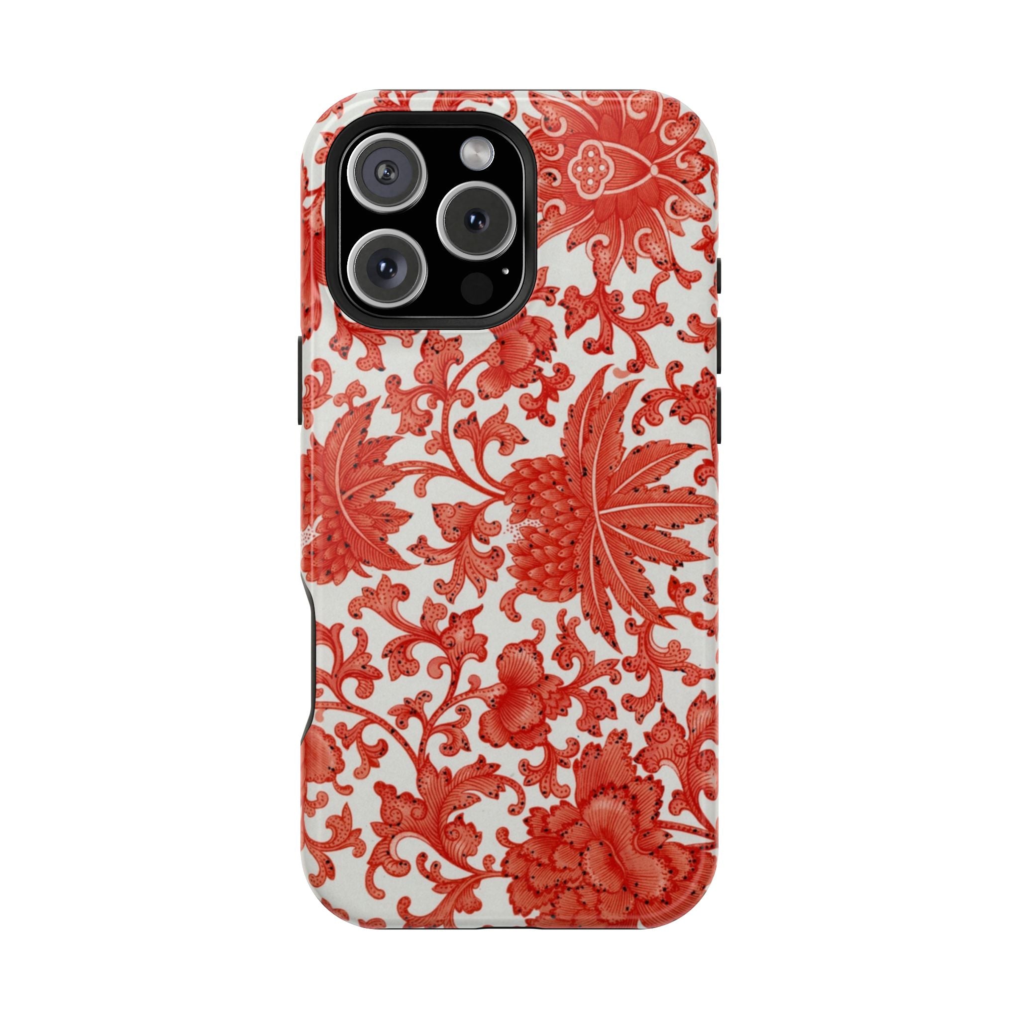 Traditional Magnetic Case - iPhone 16 Floral