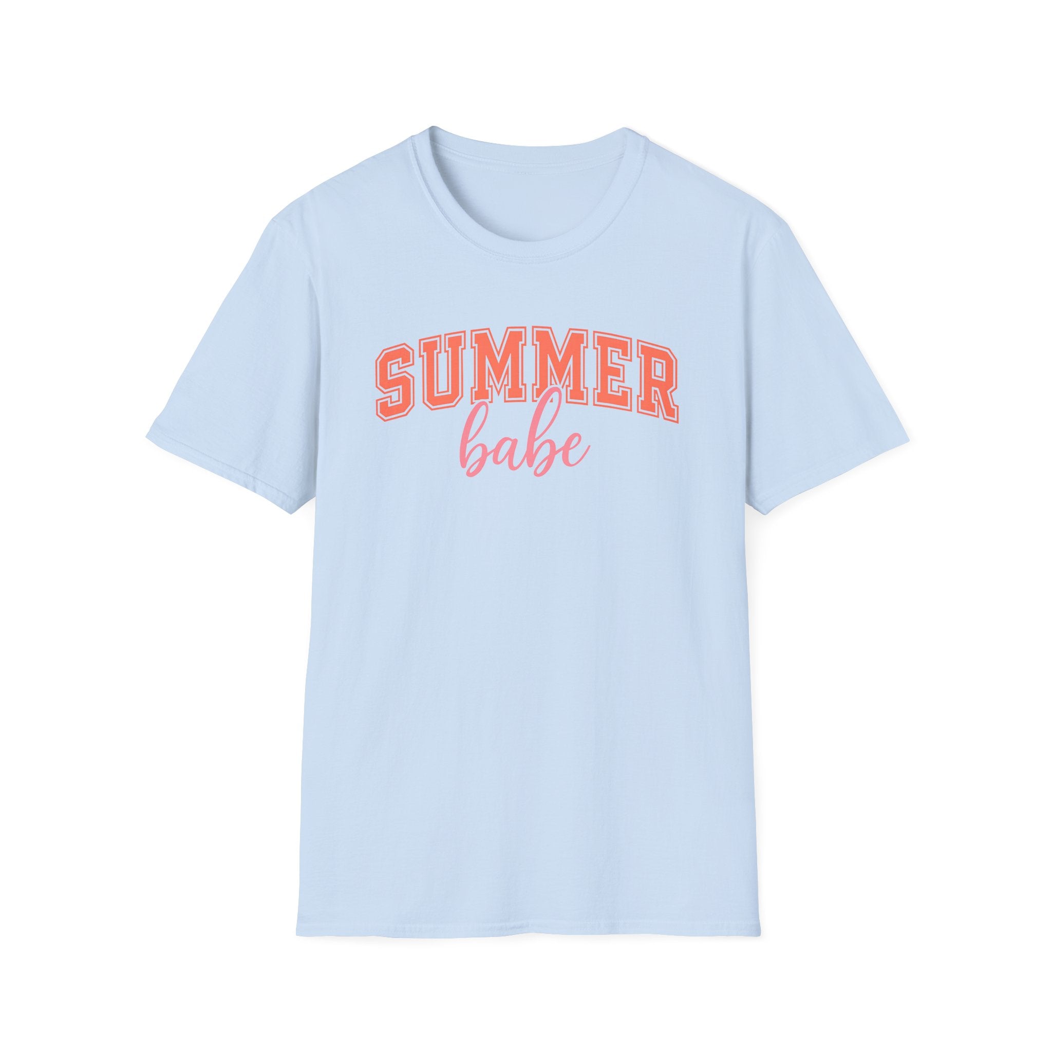 Summer Babe Tee - Varsity Style Shirt