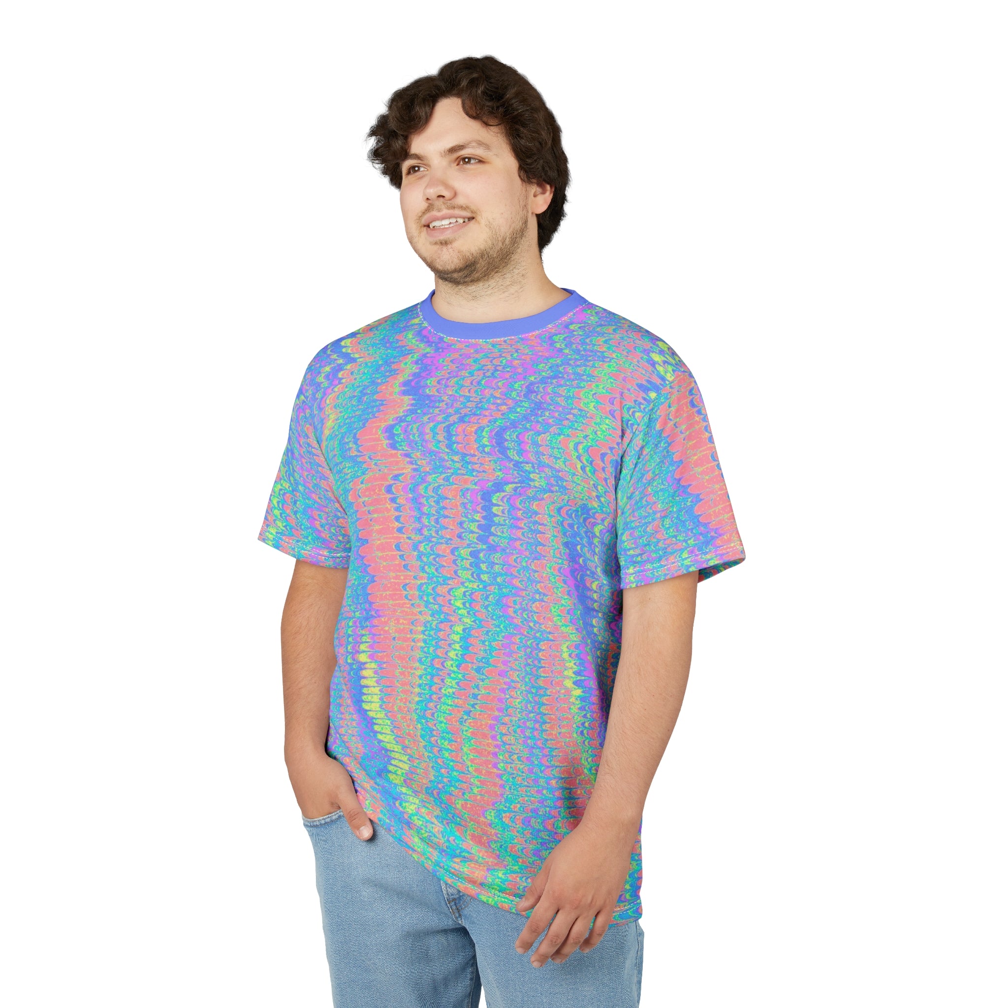 Psychedelic Tee - Unisex Cut & Sew T-Shirt