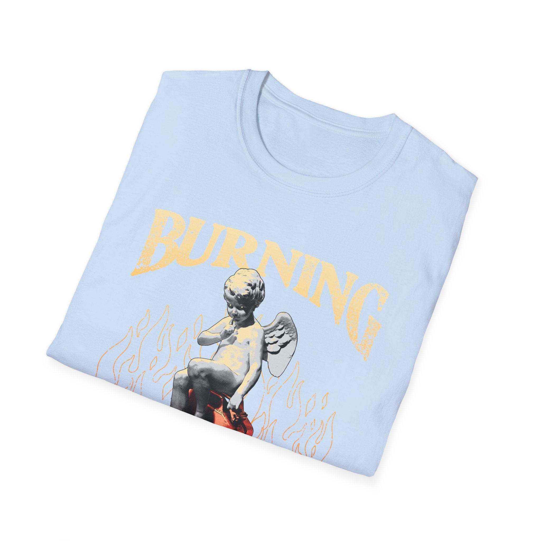 Retro Graphic Tee - Vintage Cherub Shirt