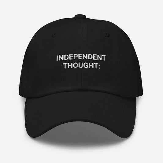 Embroidered Funny Dad Hat - Adjustable Sarcastic Baseball Cap