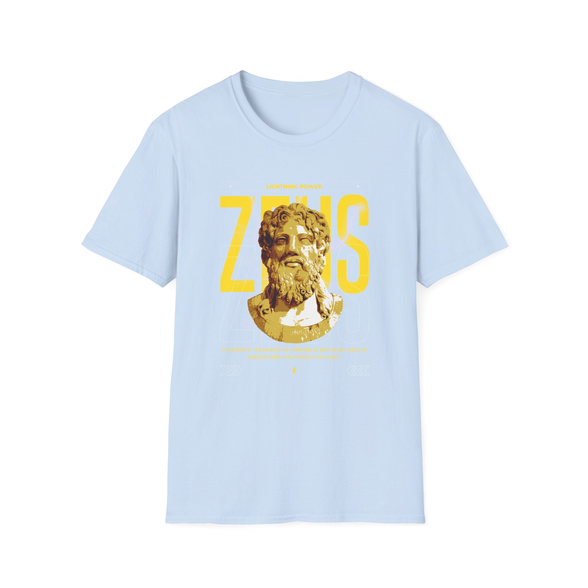 Zeus Power Tee - Myth Lightning Shirt