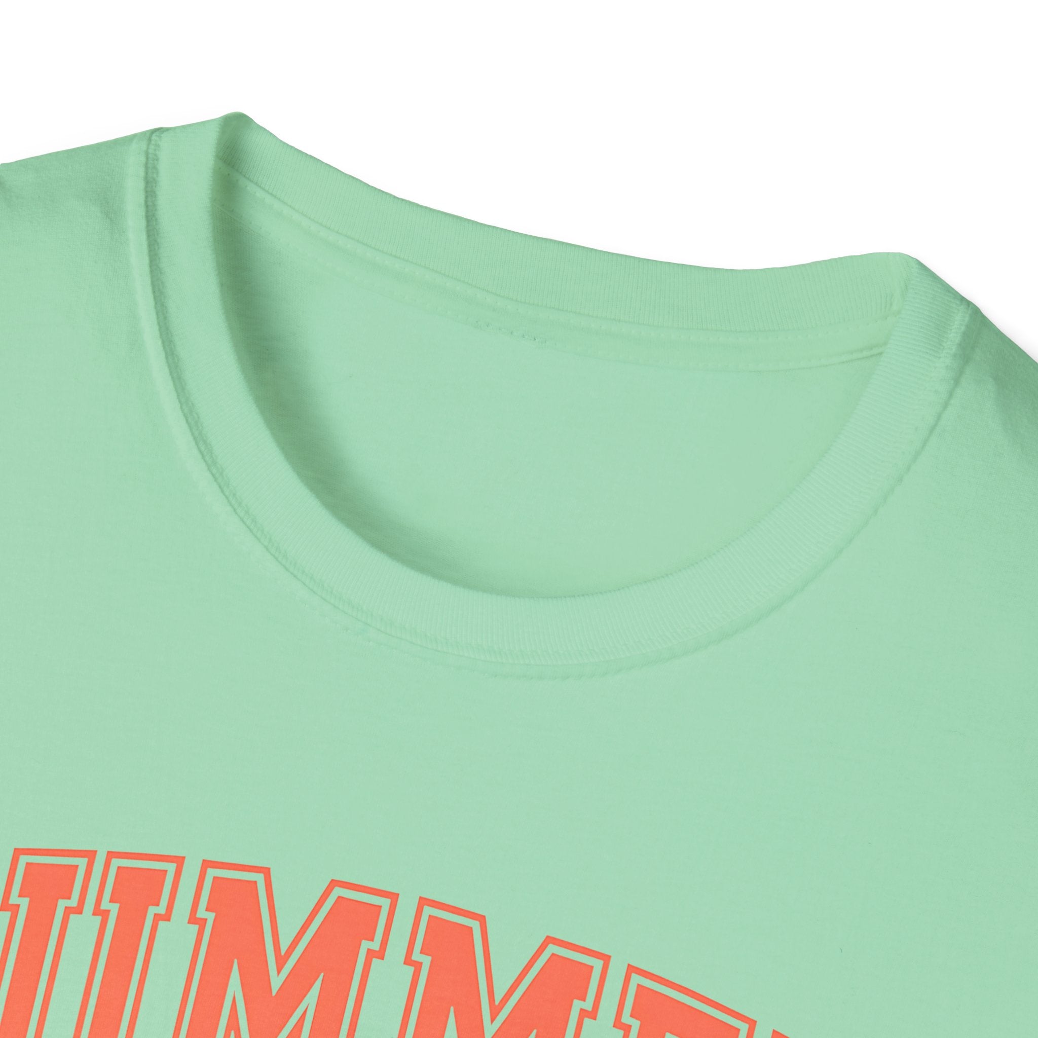 Summer Babe Tee - Varsity Style Shirt