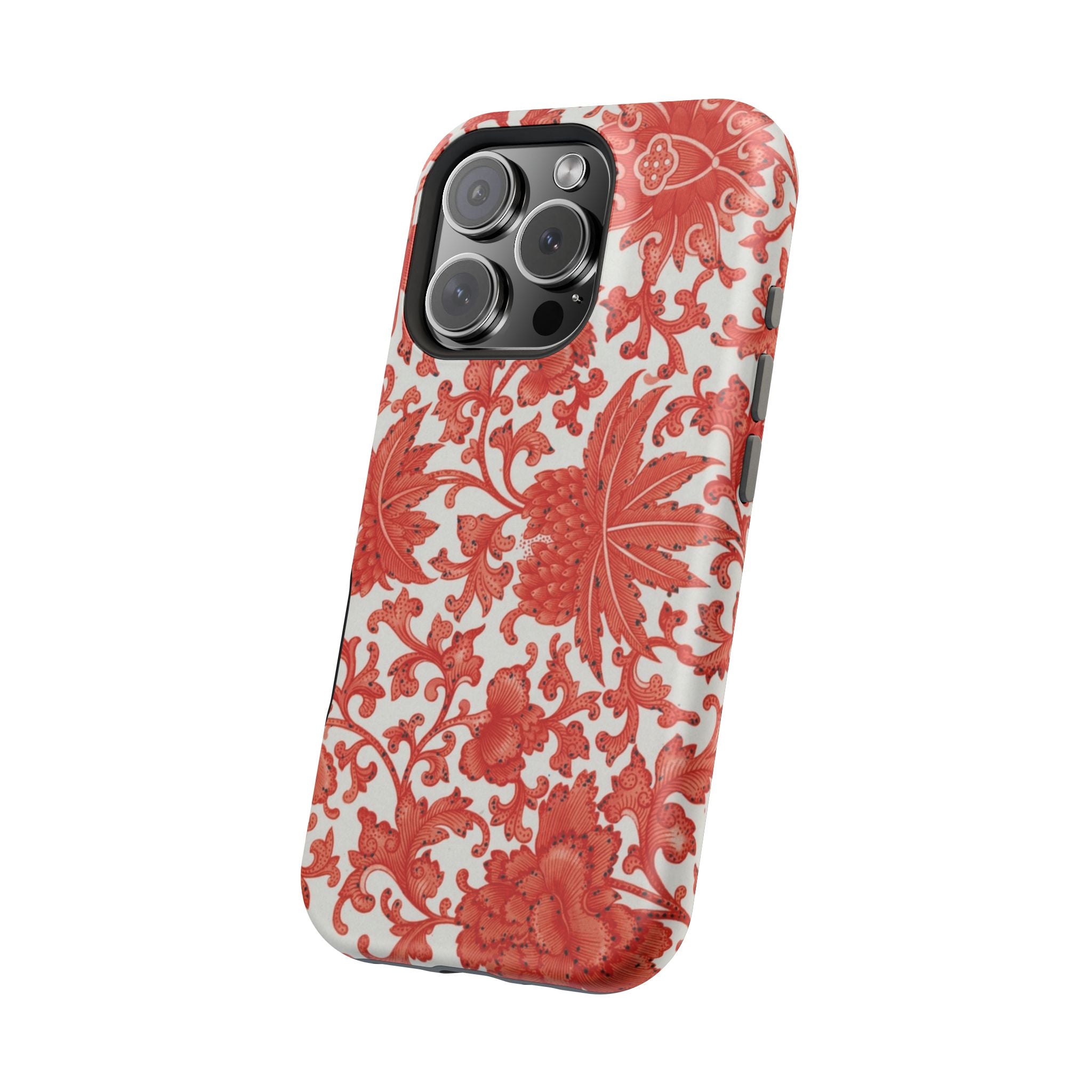 Traditional Magnetic Case - iPhone 16 Floral