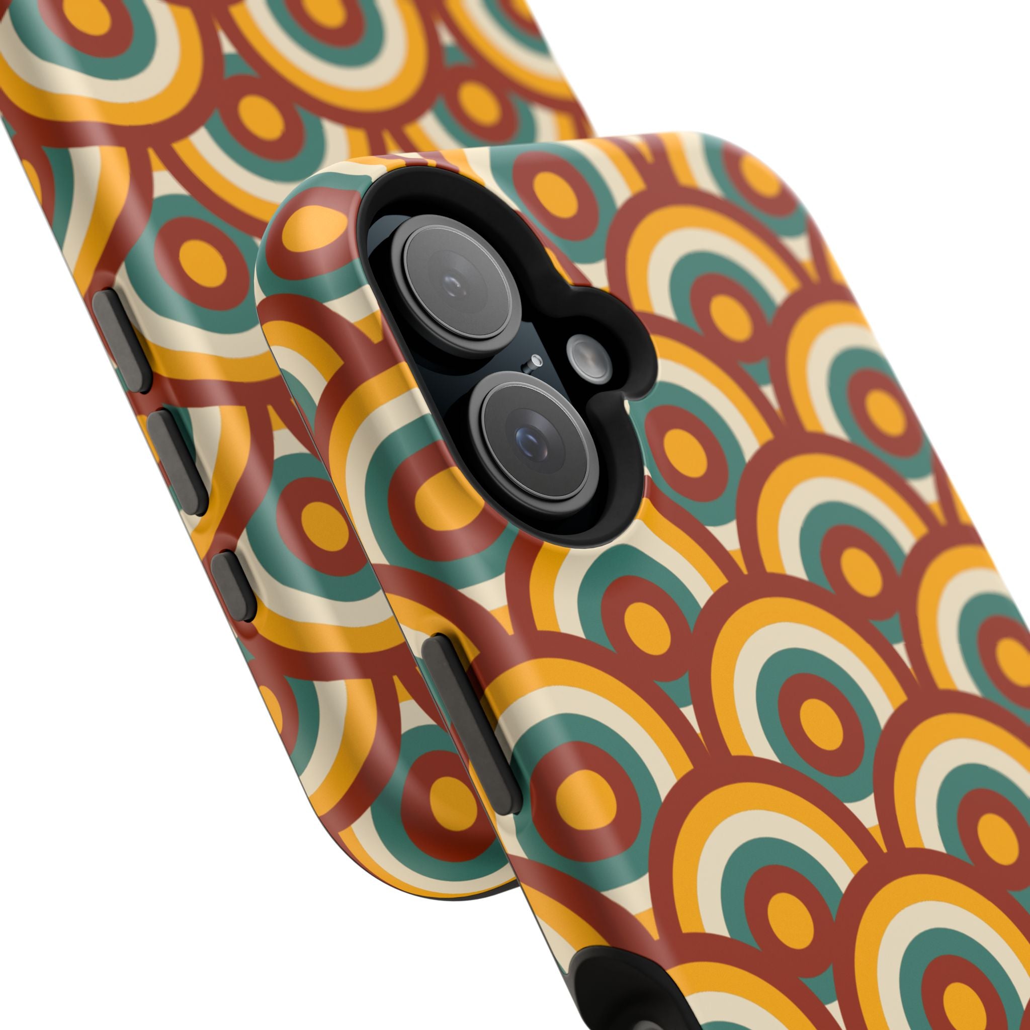 Retro iPhone Case - Geometric Phone Cover
