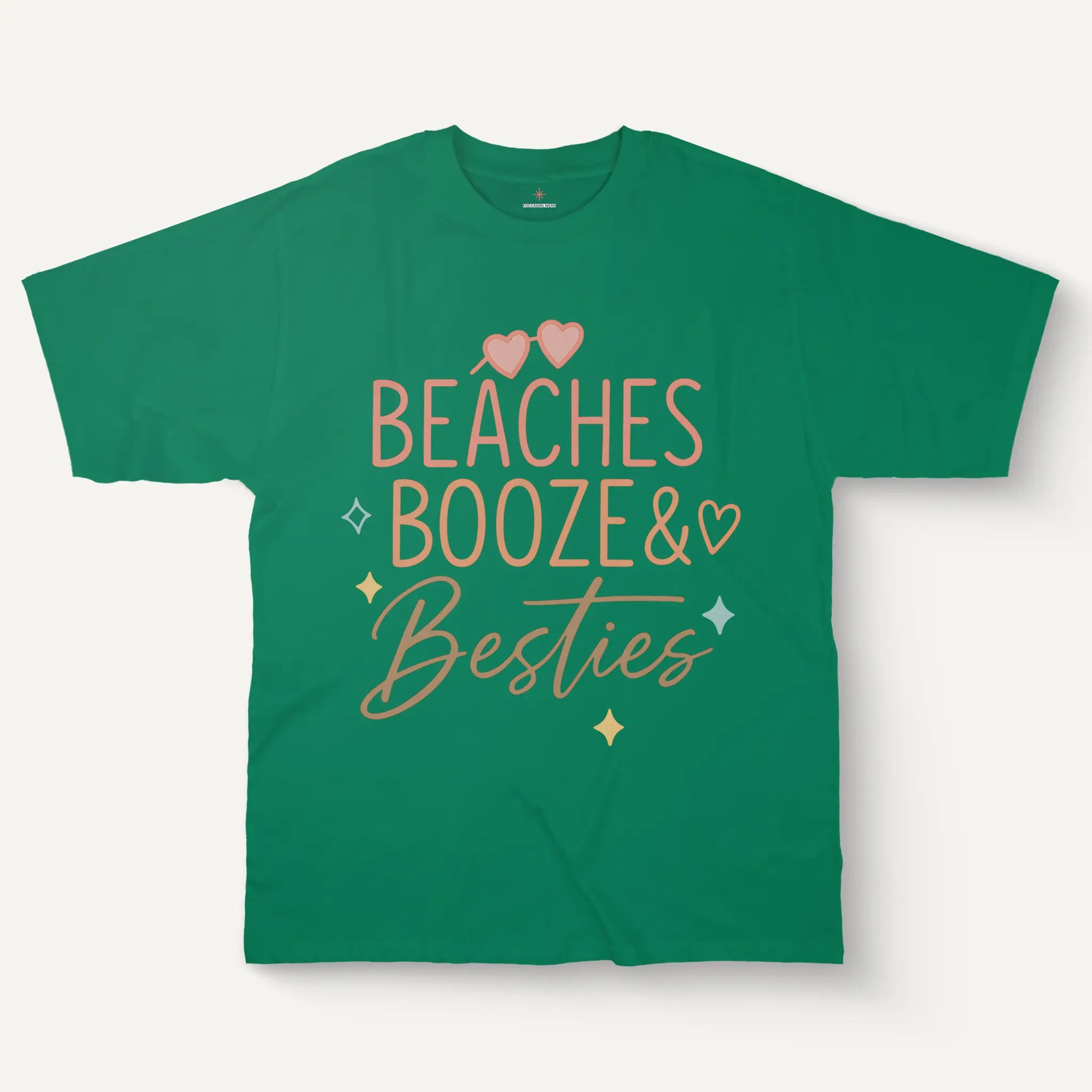 Beaches Booze Besties Tee – Women’s Softline