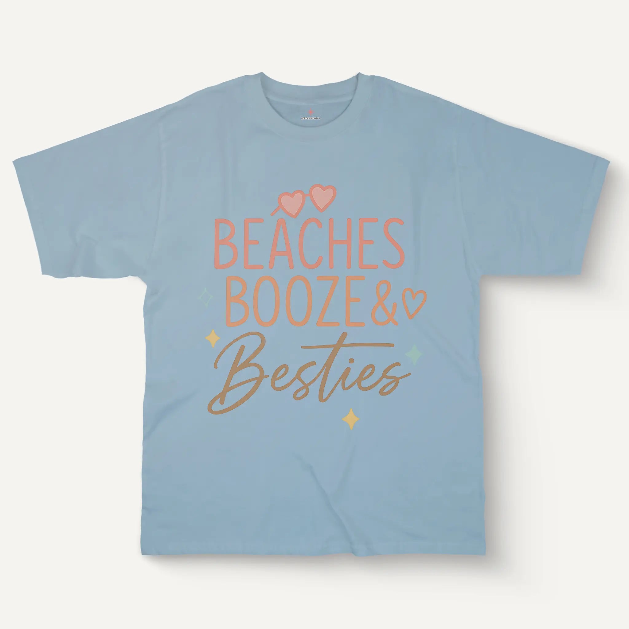 Beaches Booze Besties Tee – Women’s Softline