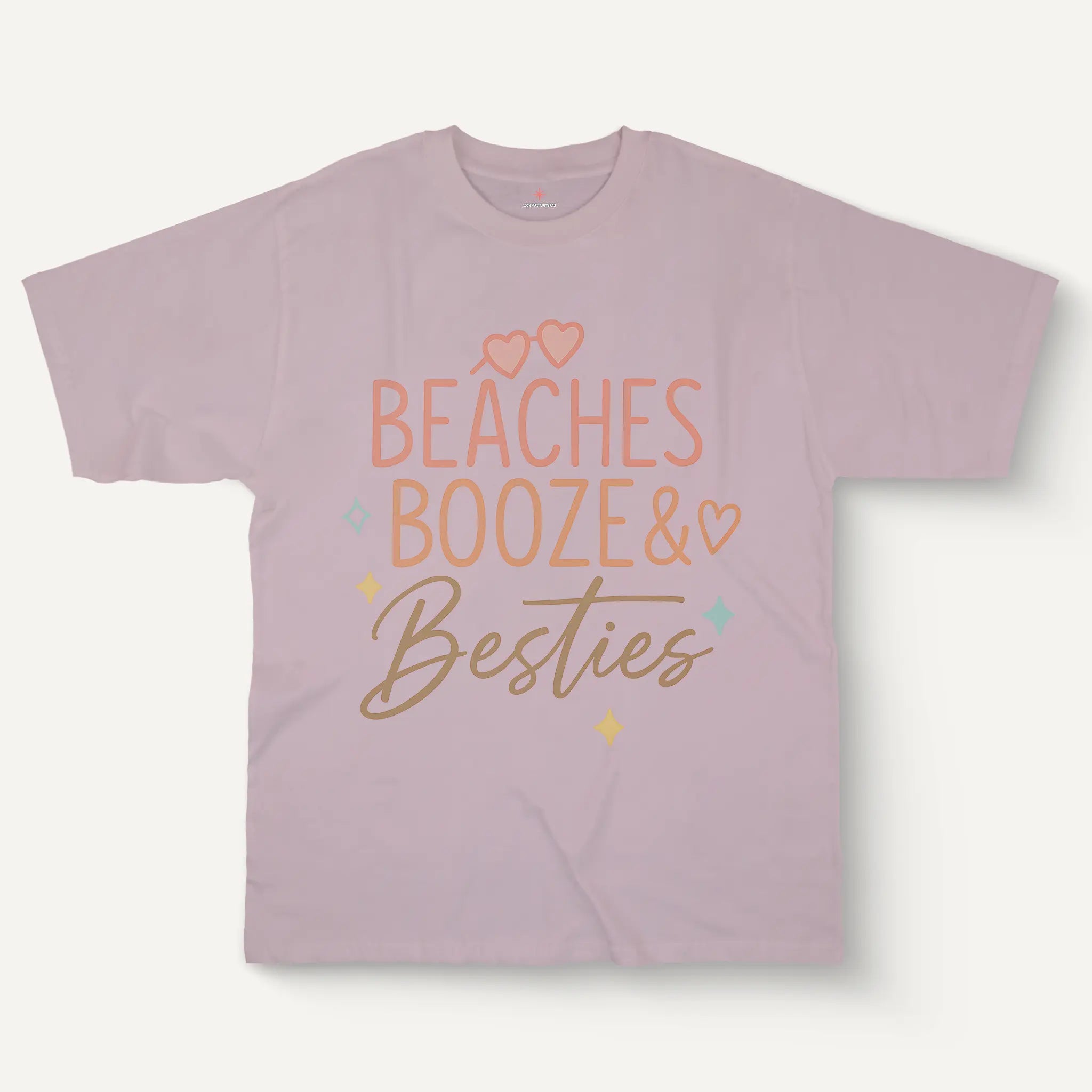 Beaches Booze Besties Tee – Women’s Softline