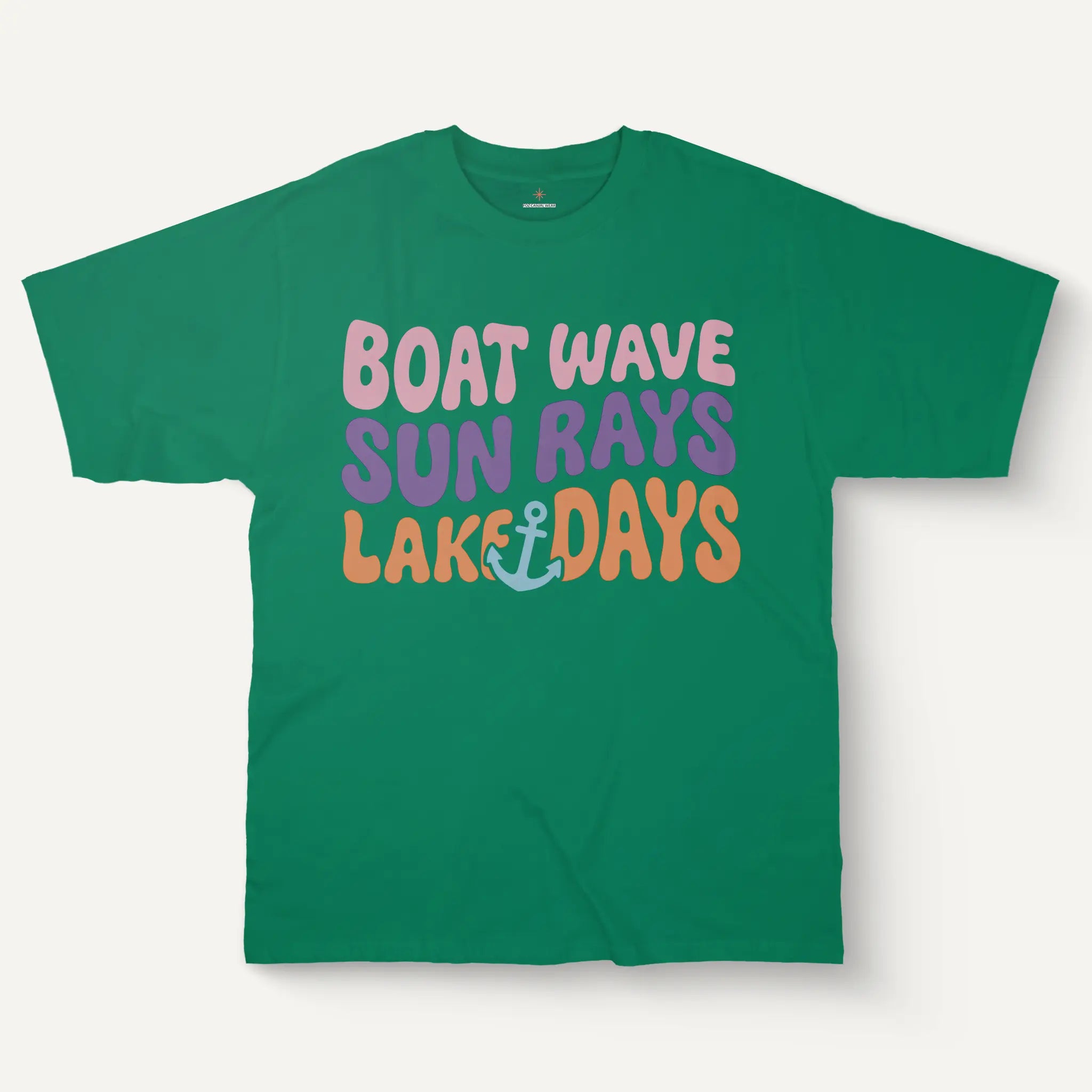 Boat Wave Sun Rays Lake Days Tee – Women’s Softline