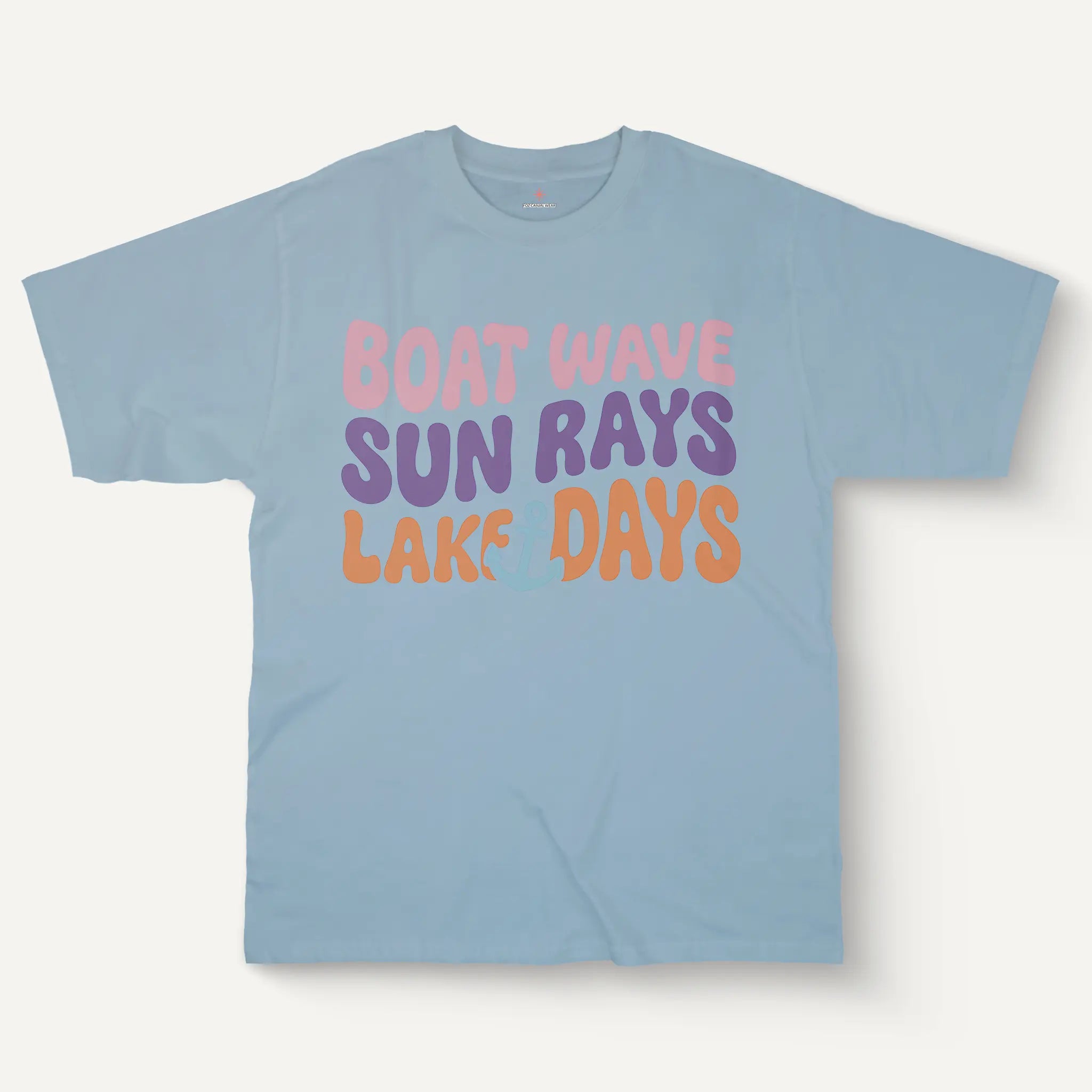 Boat Wave Sun Rays Lake Days Tee – Women’s Softline