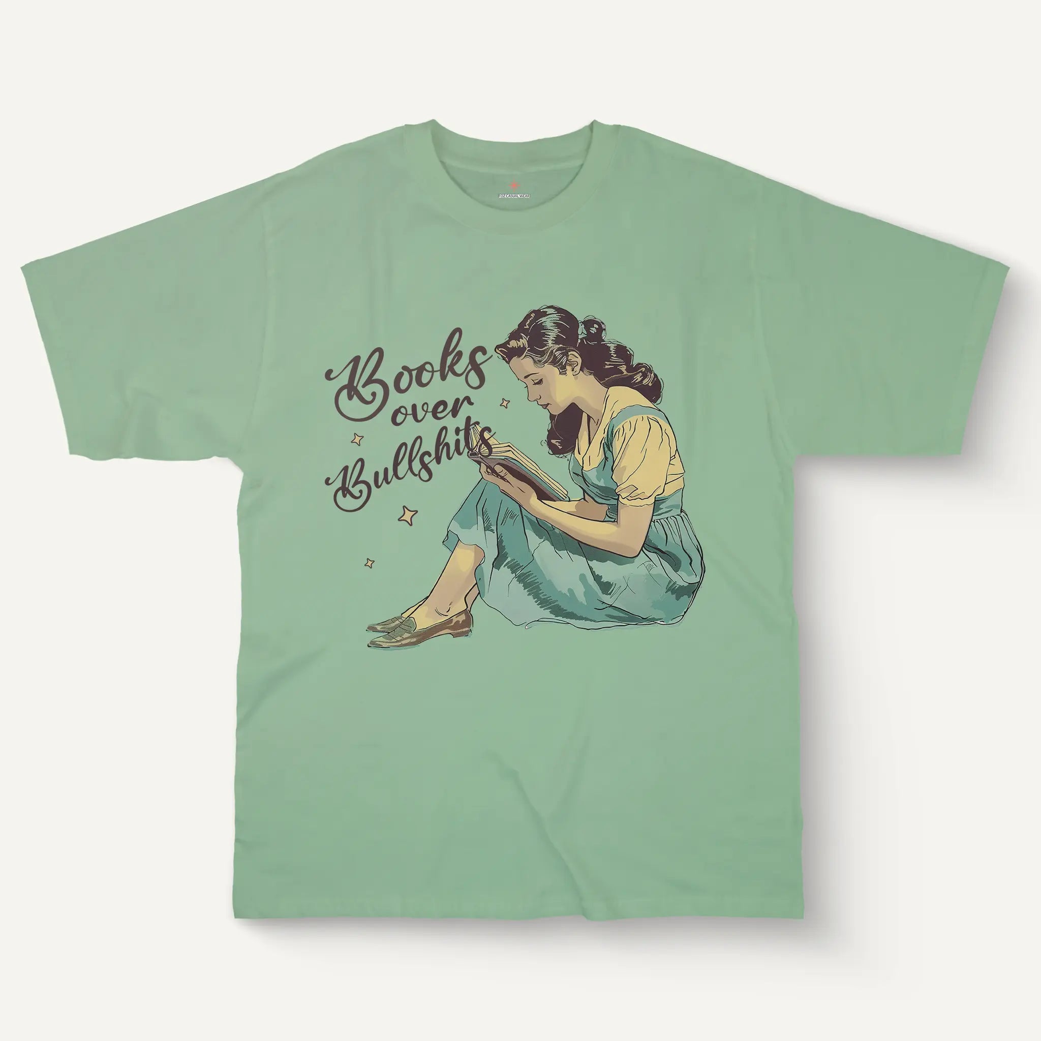 Books Over Bullshit Tee – Cotton Women’s