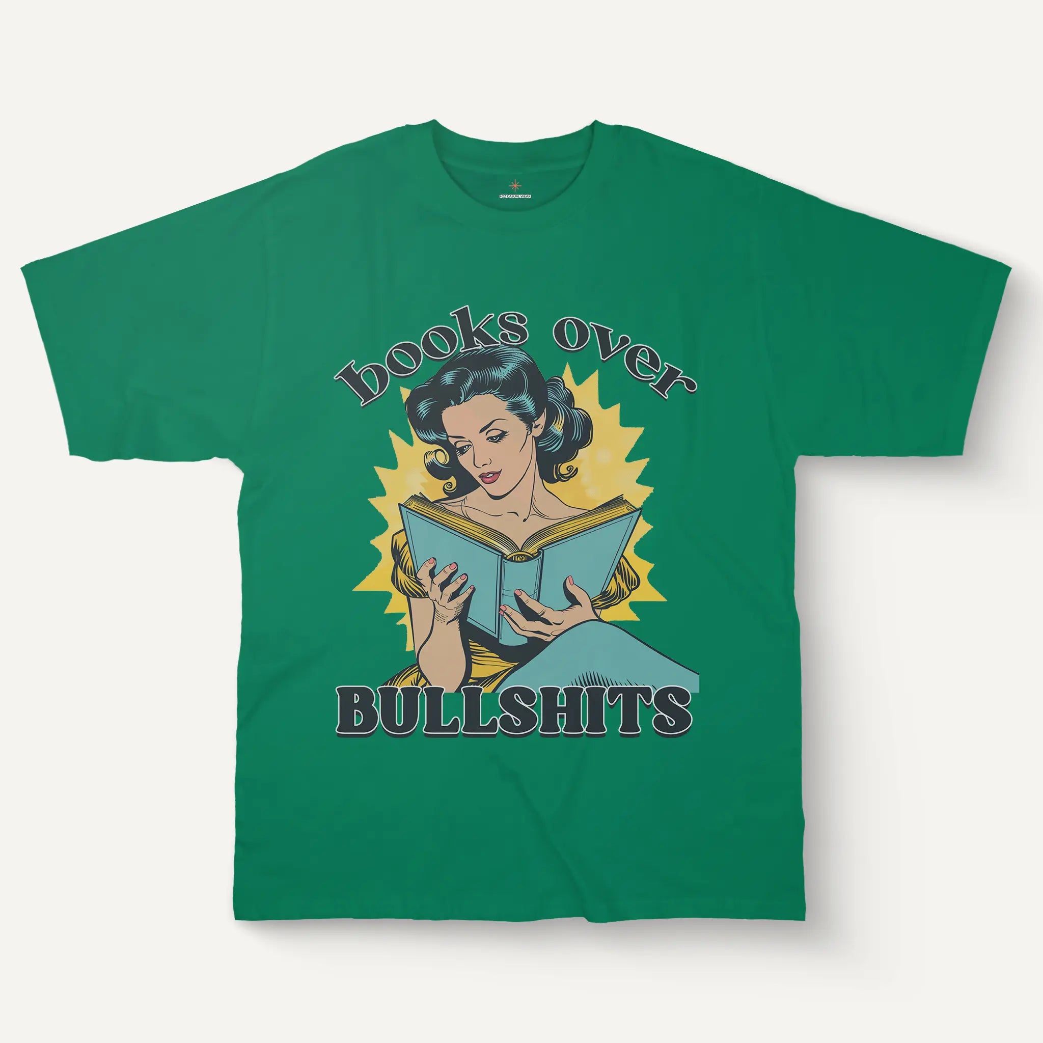 Books Over Bullshits Tee – Cotton Women’s