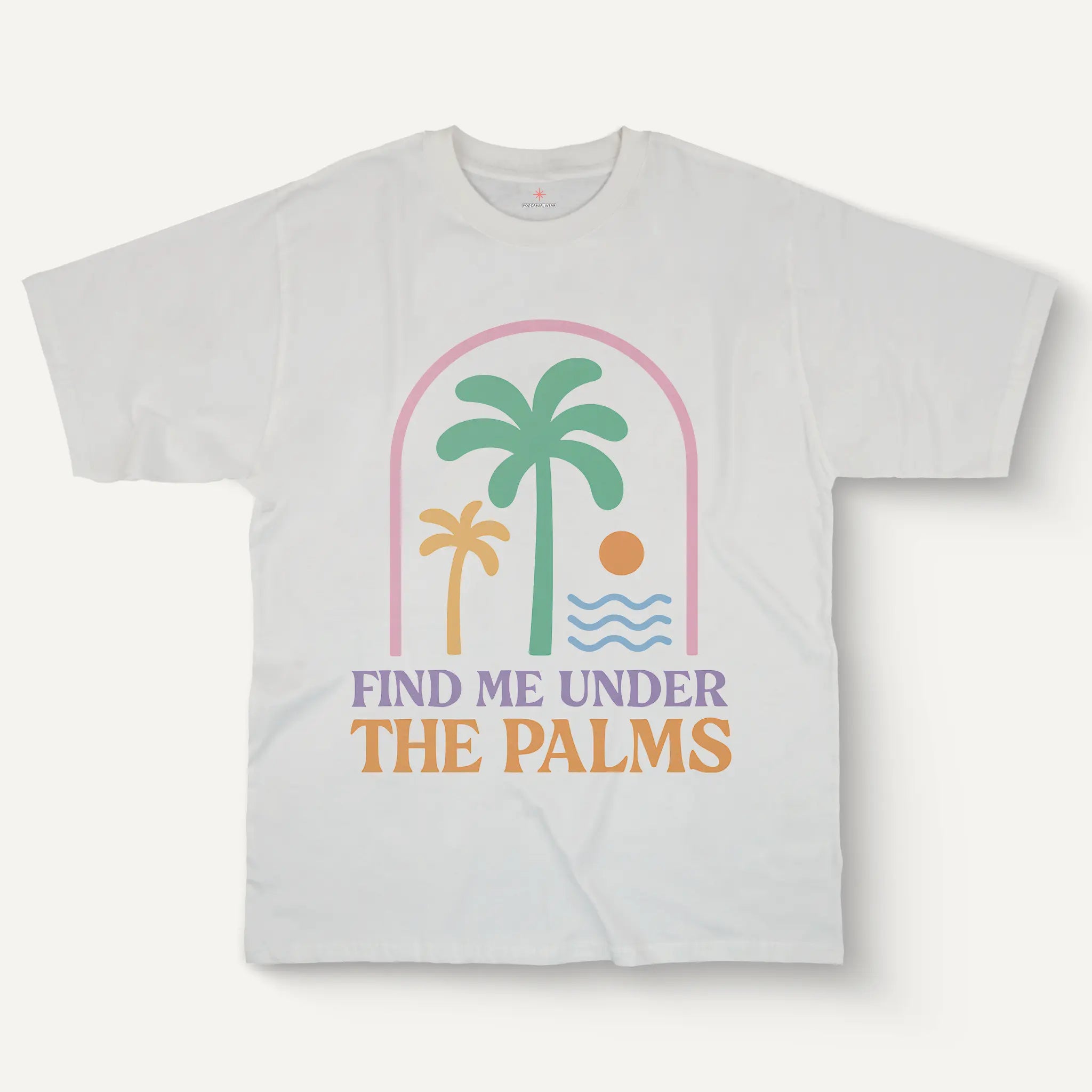 Find Me Under The Palms Tee – Women’s Cotton