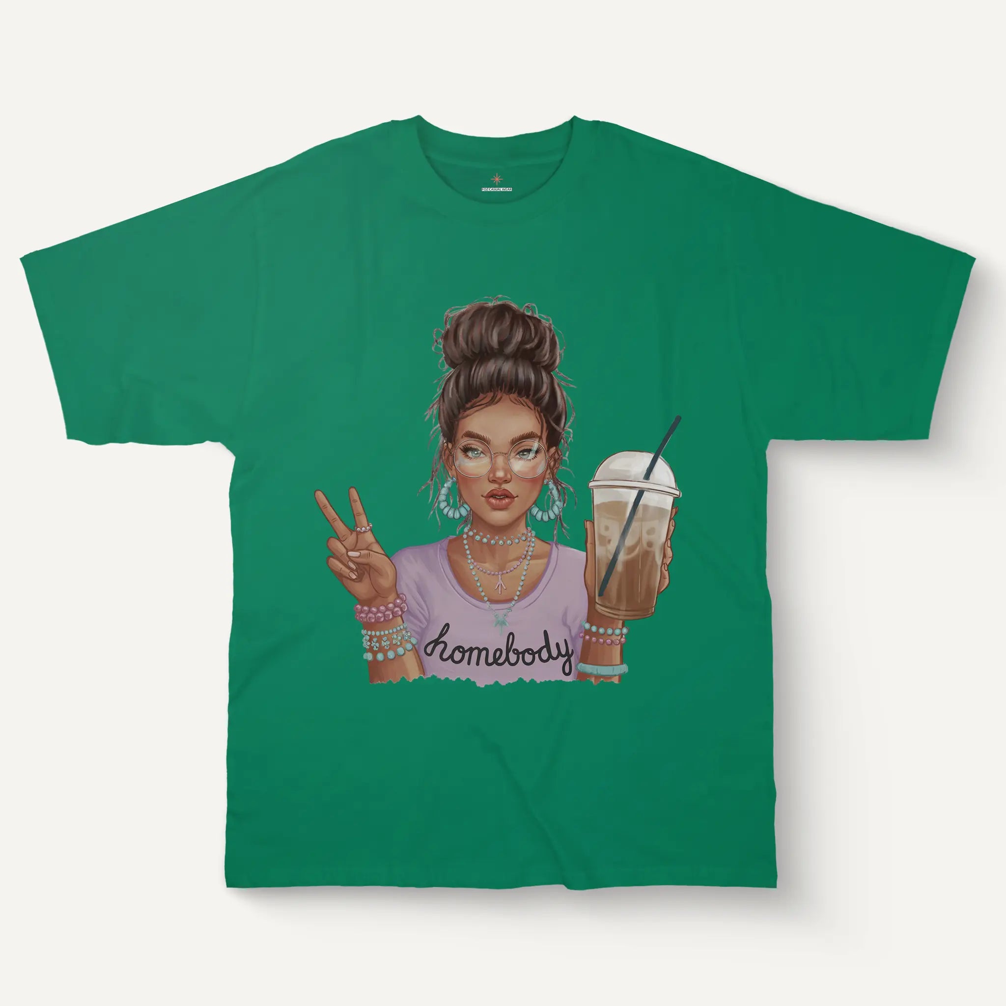 Homebody Quote Tee – Women’s Casual Style