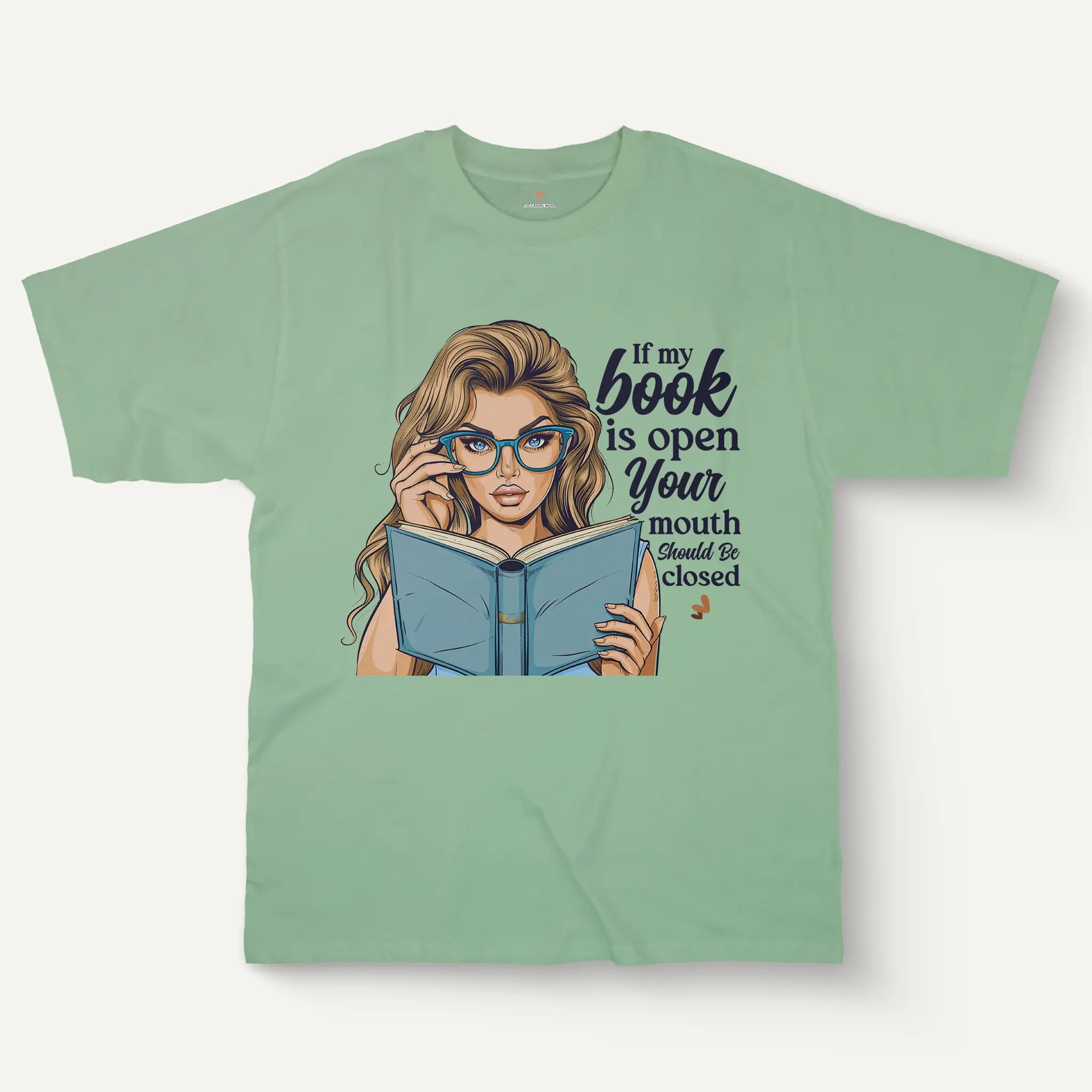 If My Book Is Open Tee – Women’s Style