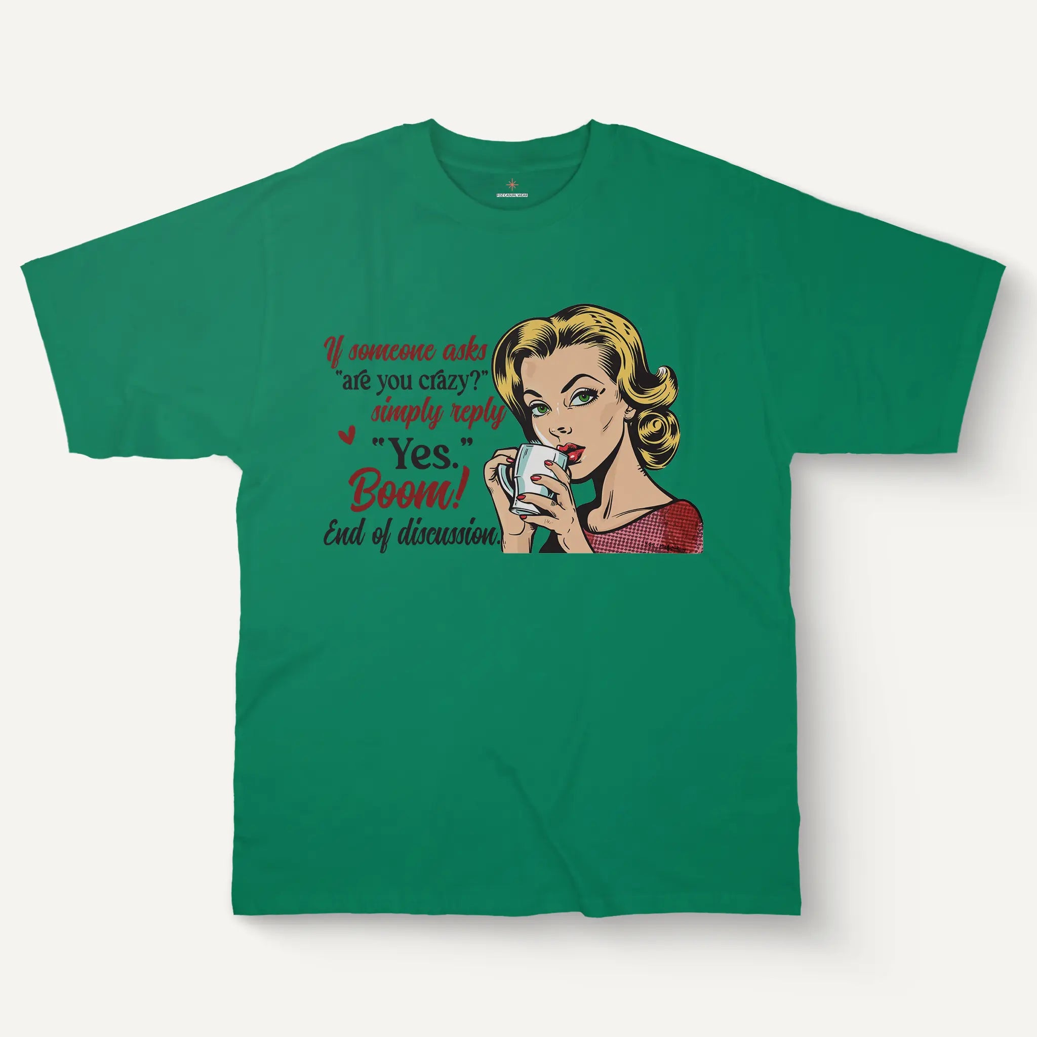 Boom! End Of Discussion Tee – Women’s Style