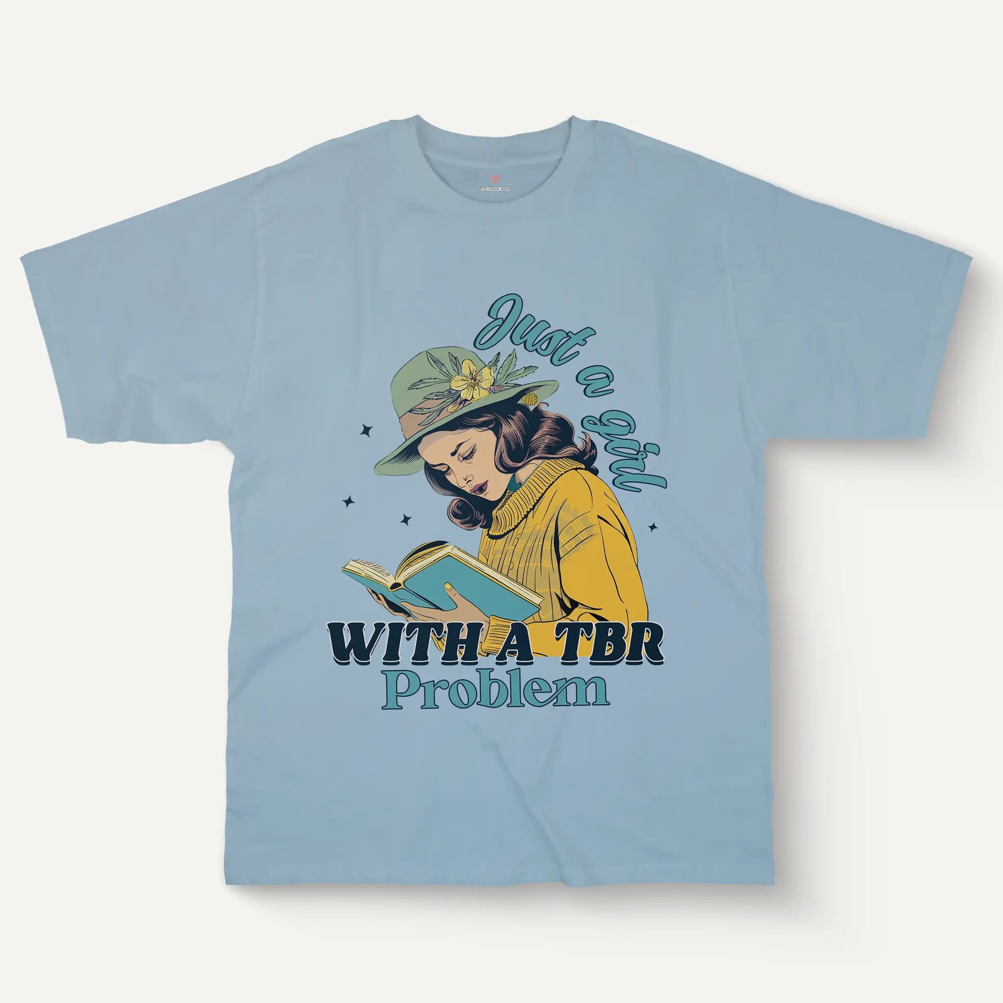 Just A Girl Tee – Soft Vintage-Style