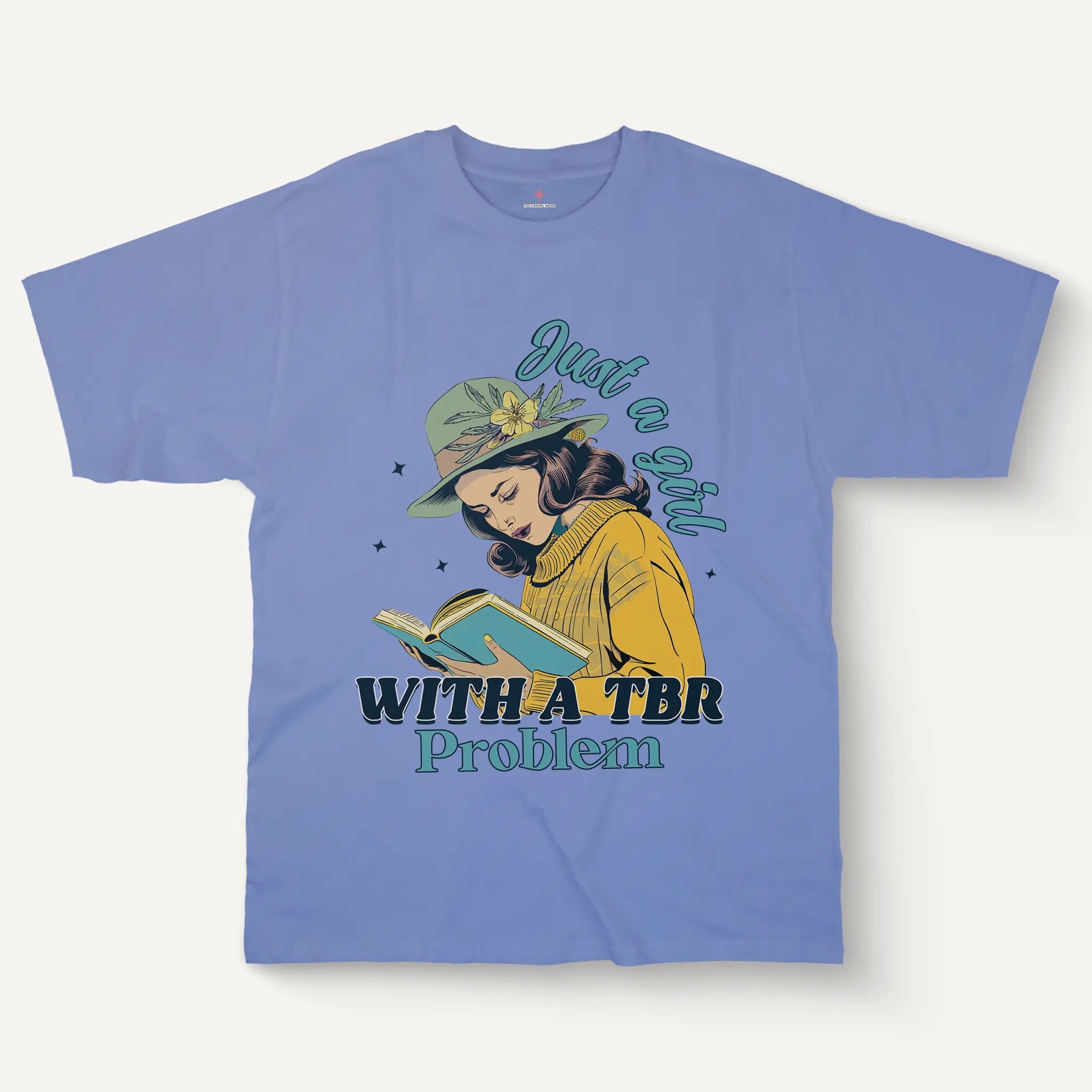 Just A Girl Tee – Soft Vintage-Style